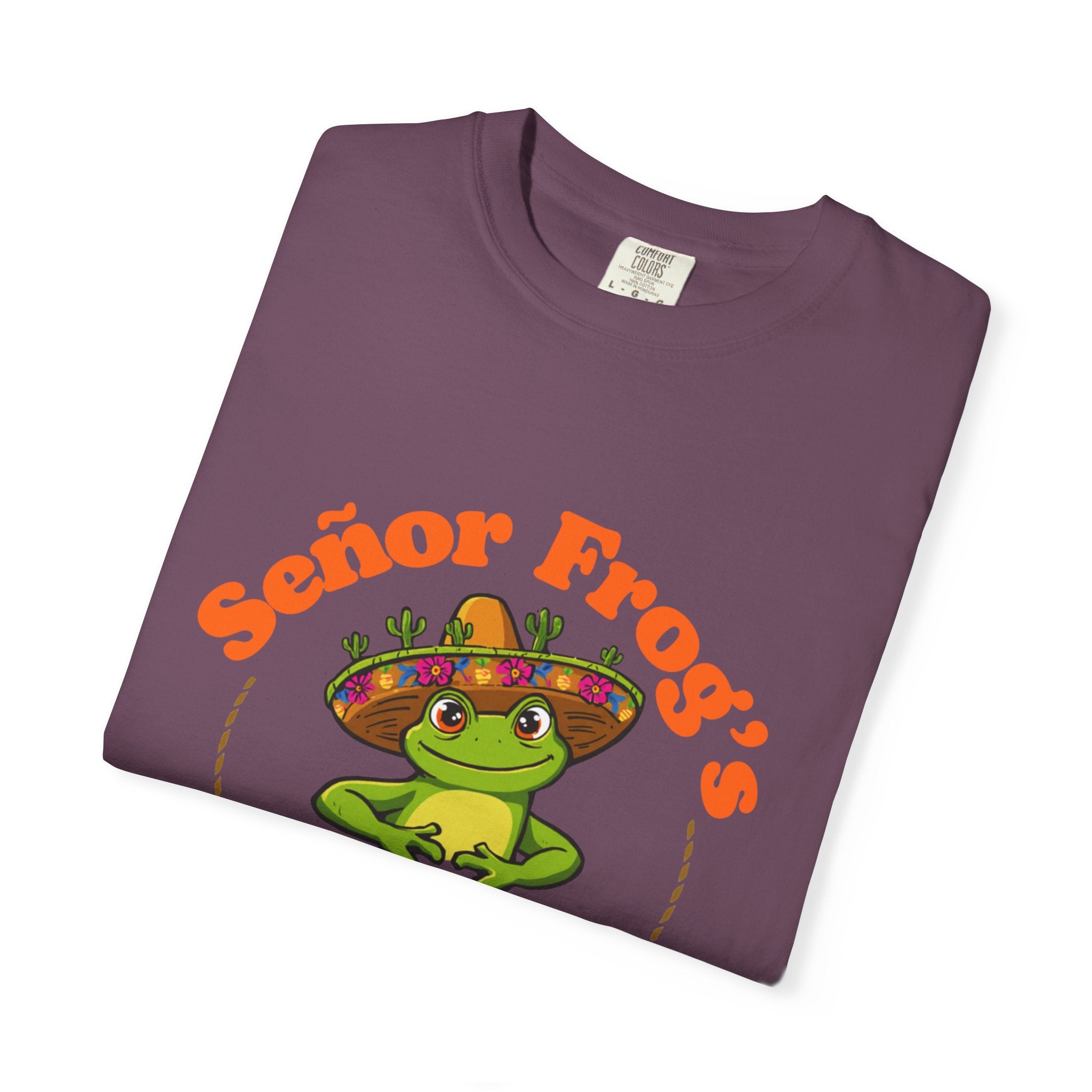 Señor Frog's Cabo San Lucas T-Shirt — Cute Frog Sombrero Mexico Souvenir