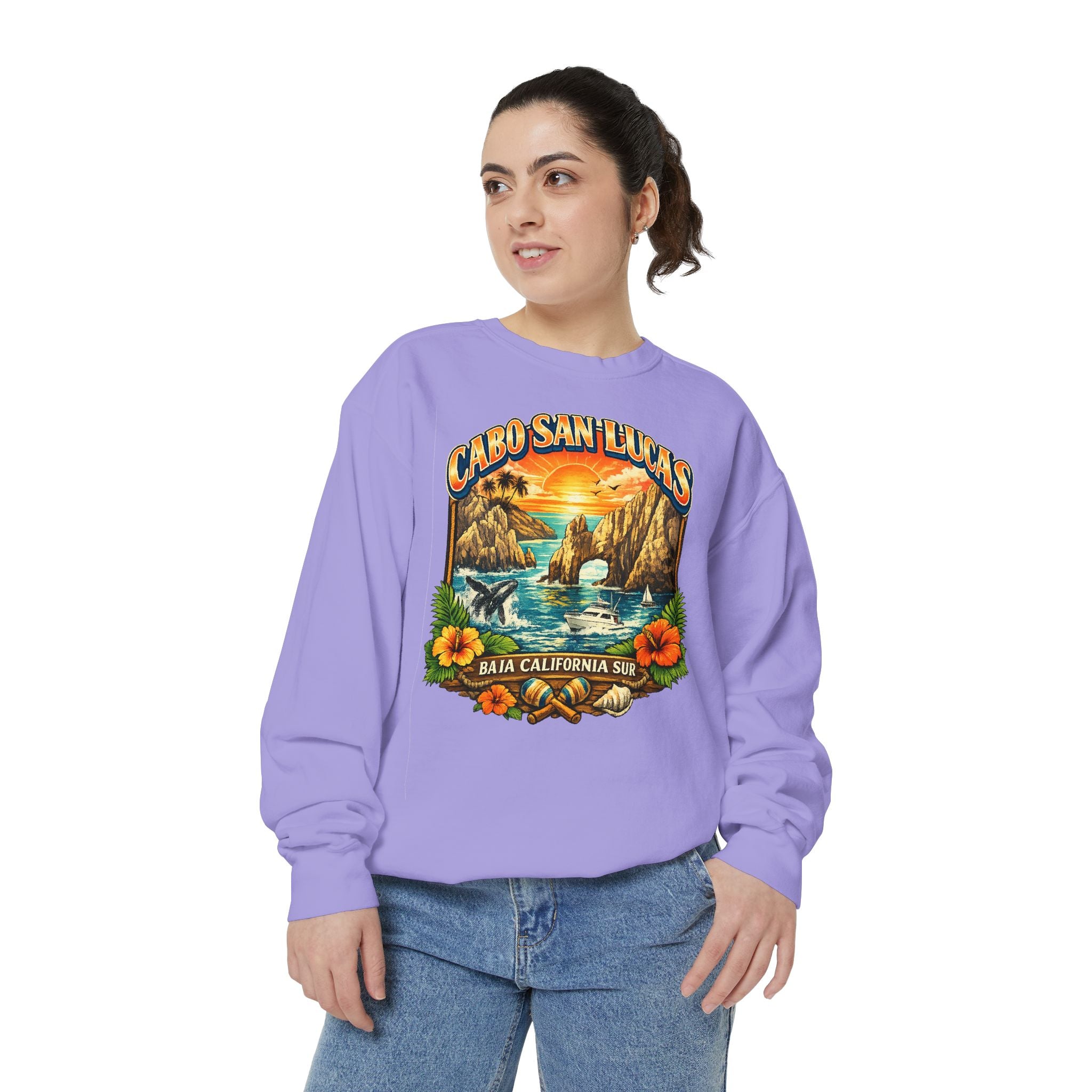 Cabo San Lucas Sunset Sweatshirt — Baja California Surf Crewneck