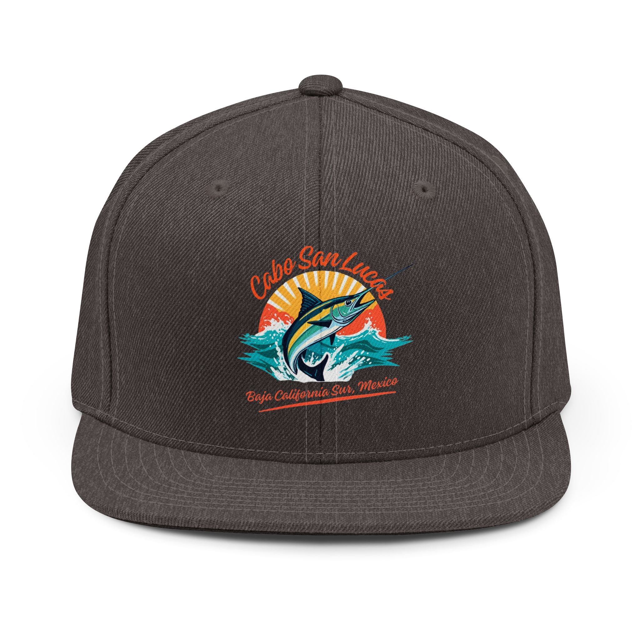 Cabo San Lucas Marlin Snapback Hat