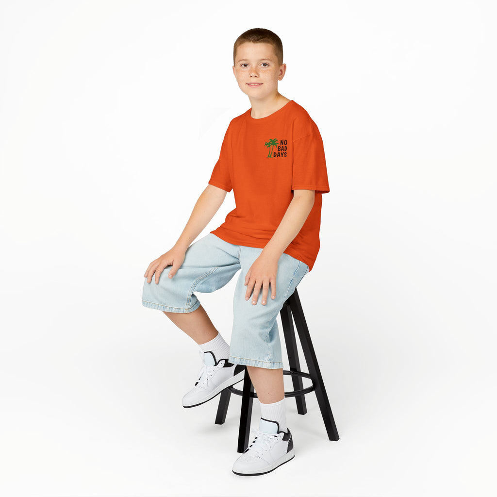 Kids 'No Bad Days' Palm Tree T‑Shirt