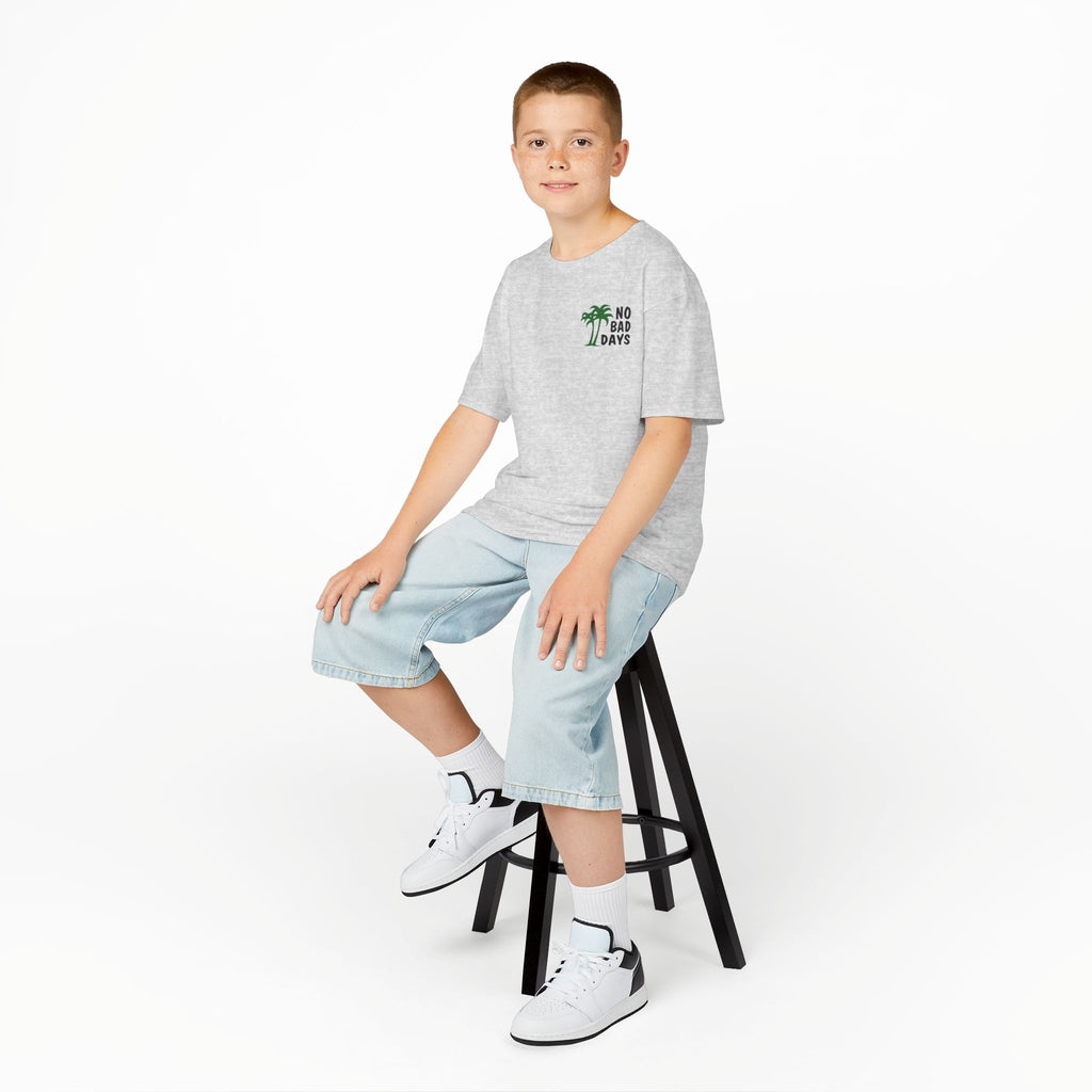 Kids 'No Bad Days' Palm Tree T‑Shirt
