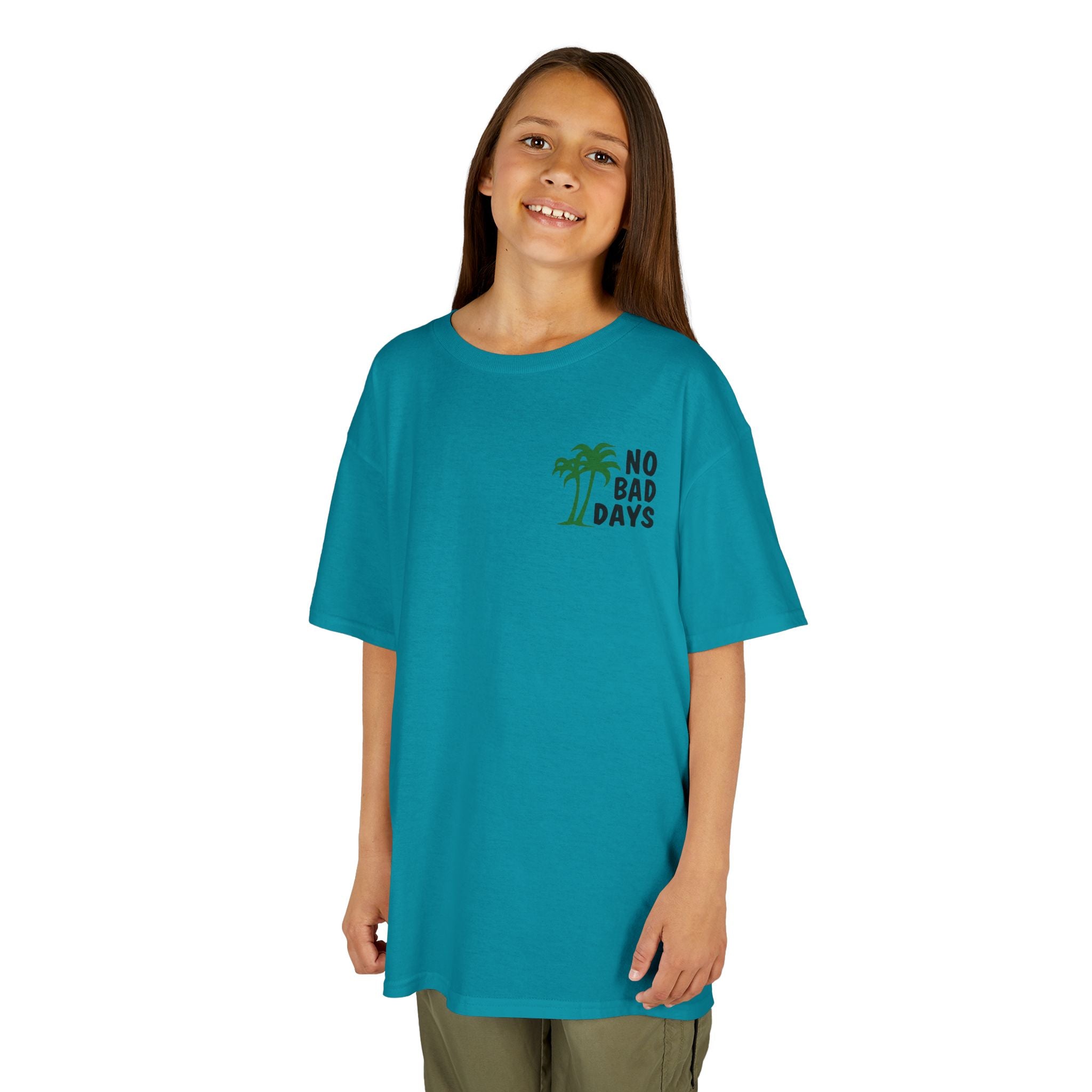 Kids 'No Bad Days' Palm Tree T‑Shirt