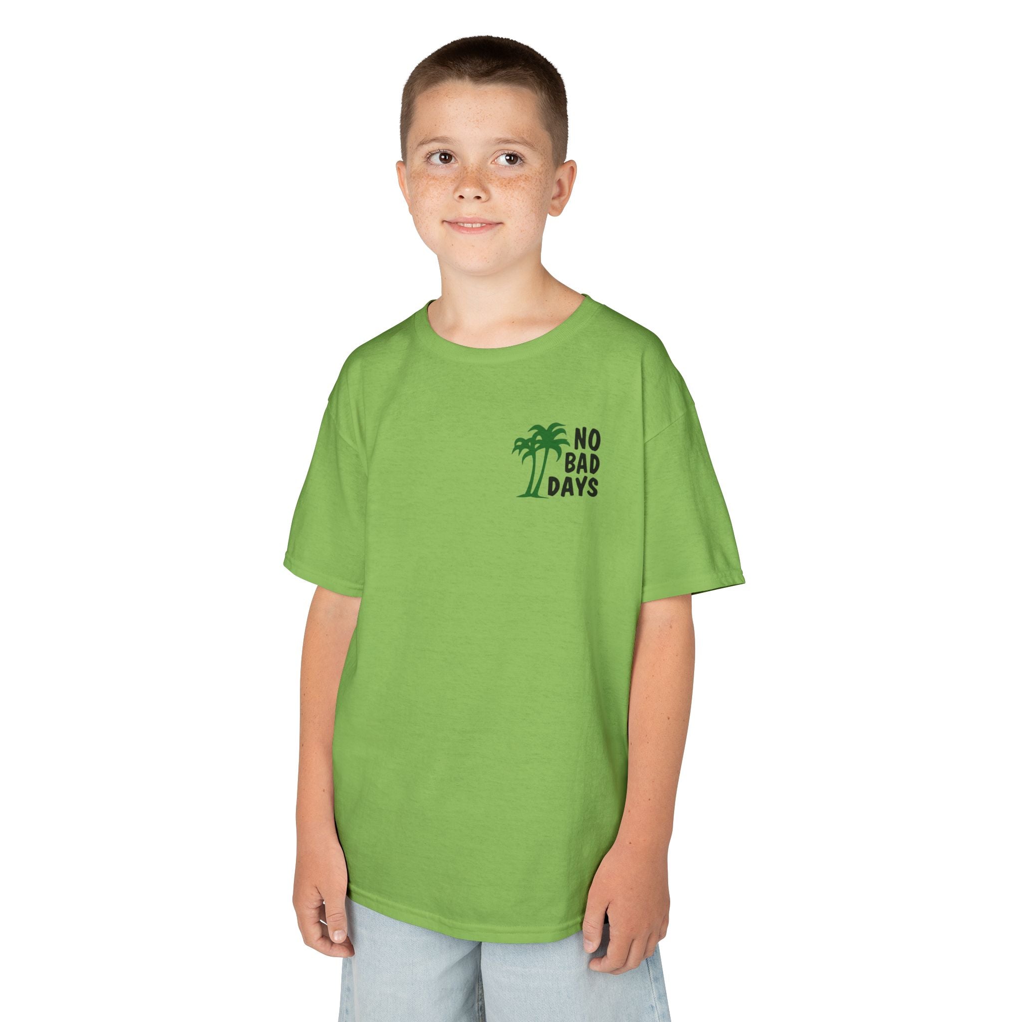 Kids 'No Bad Days' Palm Tree T‑Shirt