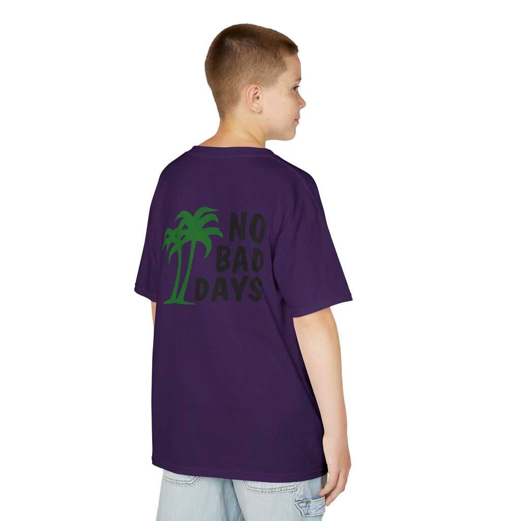 Kids 'No Bad Days' Palm Tree T‑Shirt