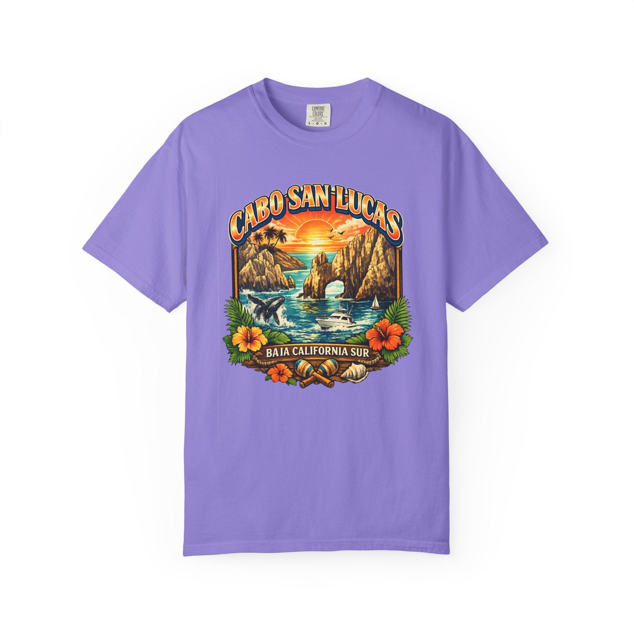 Cabo San Lucas Arch Sunset T-Shirt — Baja California Sur Vacation Tee