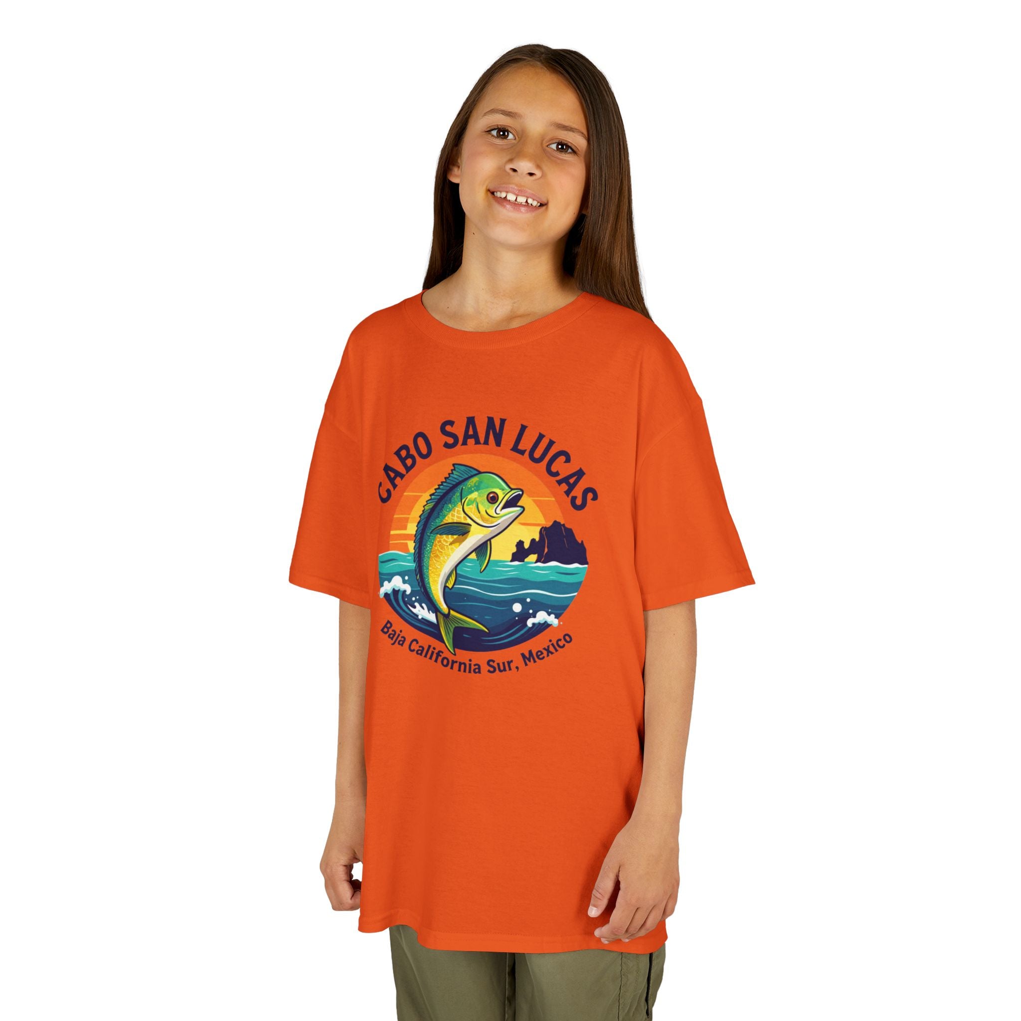 Kids Tee — Cabo San Lucas Mahi Mahi Fishing Souvenir