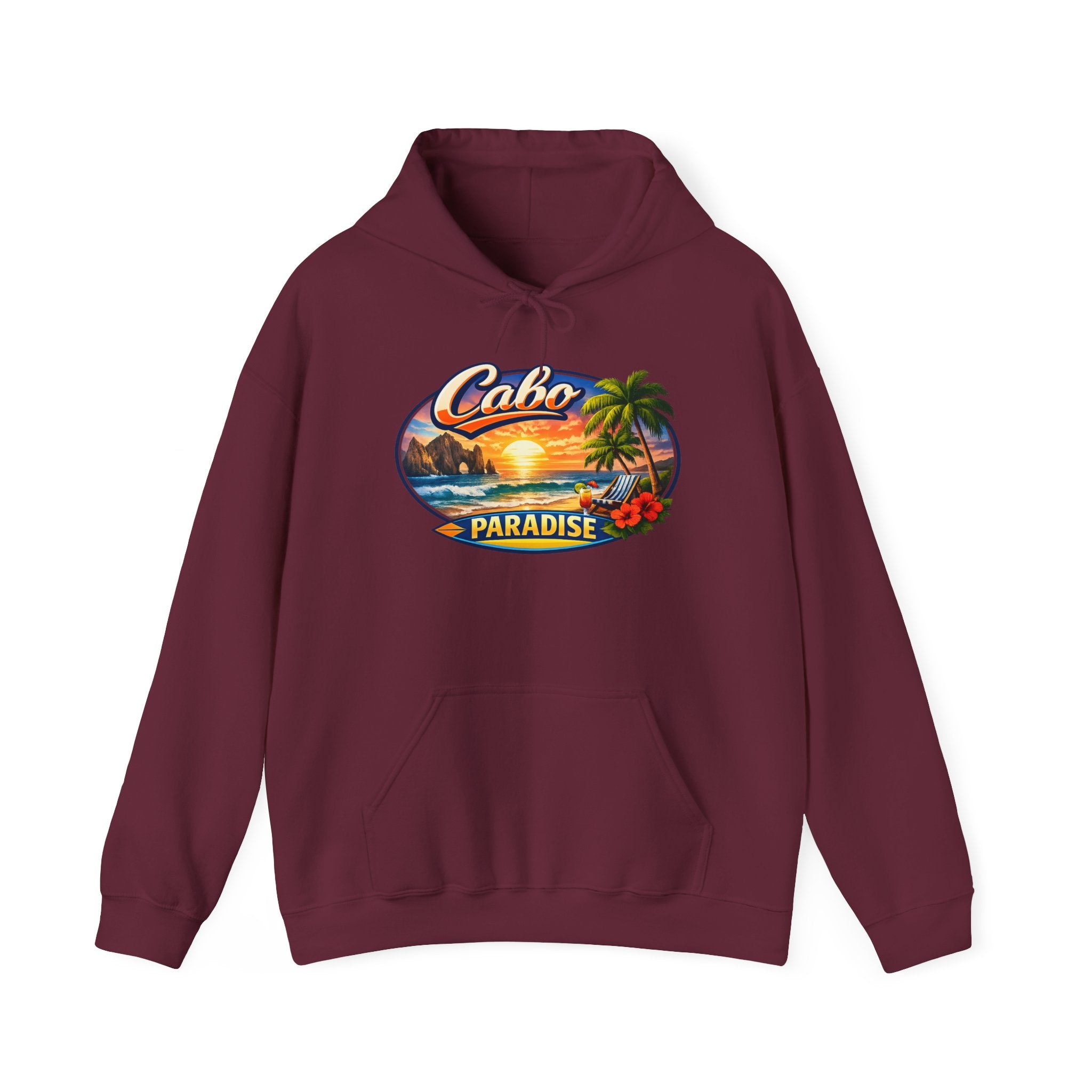 Cabo San Lucas Arch Hoodie — Beach Arch Graphic Sweatshirt