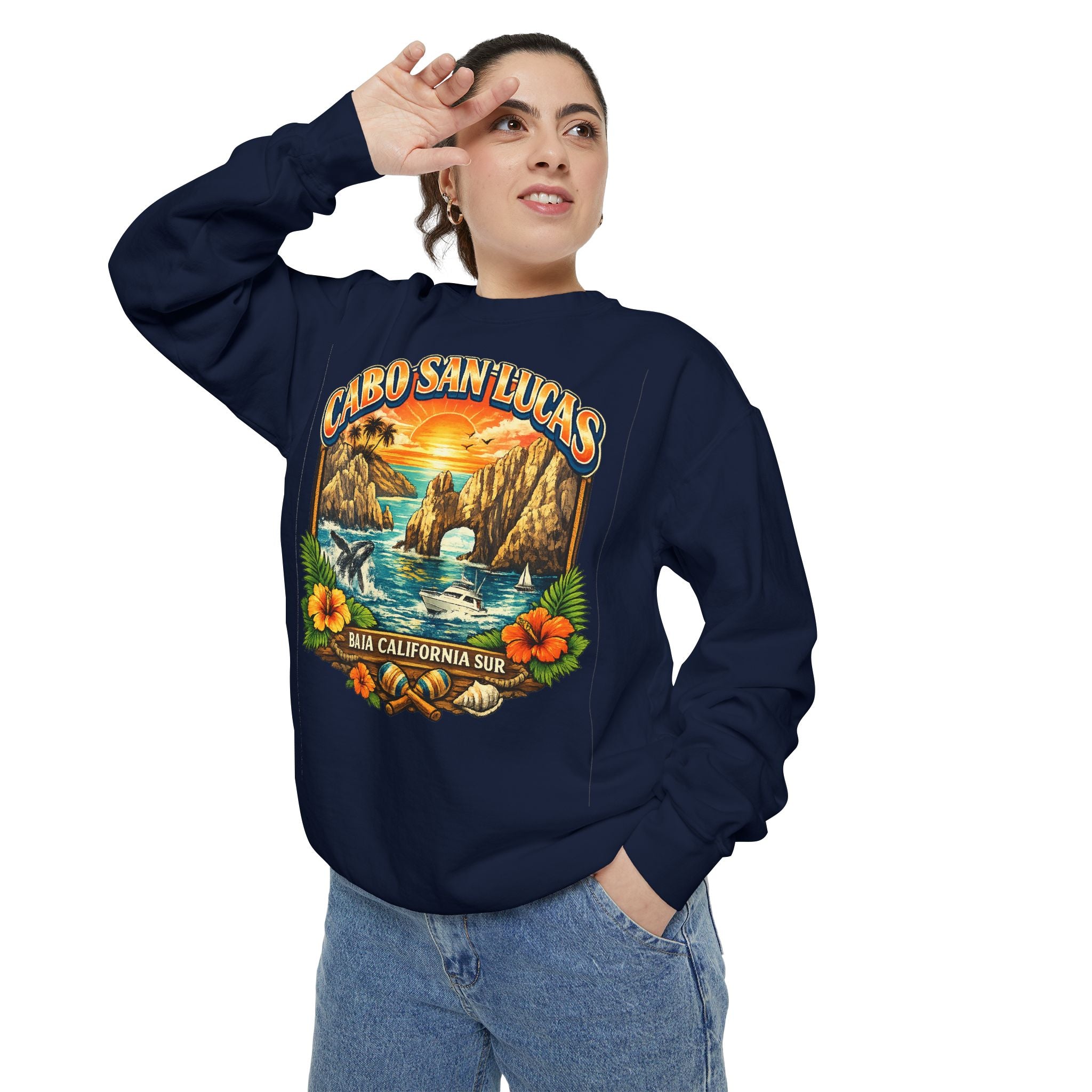 Cabo San Lucas Sunset Sweatshirt — Baja California Surf Crewneck