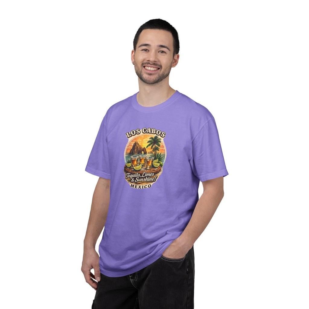 Los Cabos Tequila & Limes T-Shirt — Mexico Beach Vacation Tee