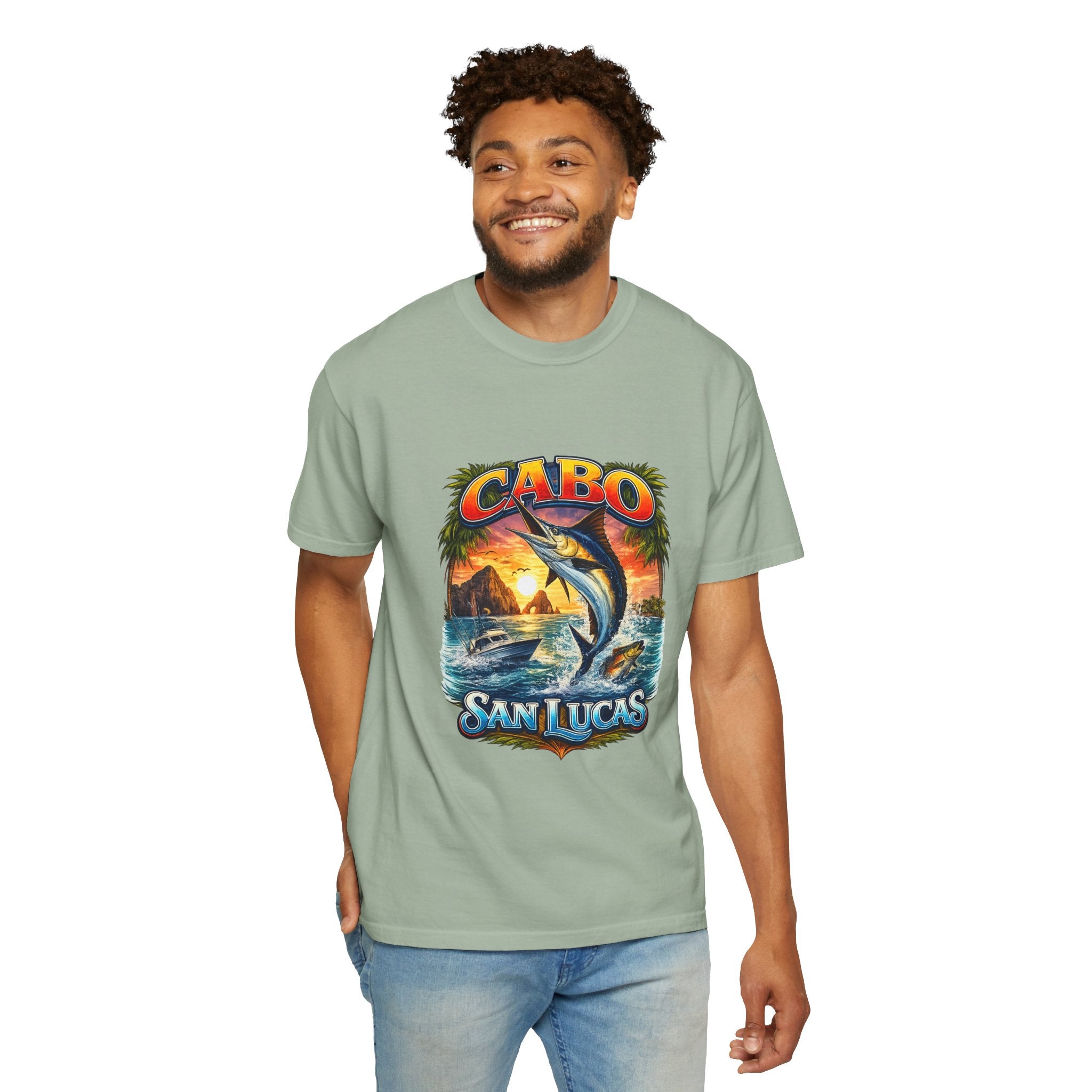 Cabo San Lucas Arch Marlin Fishing T-Shirt