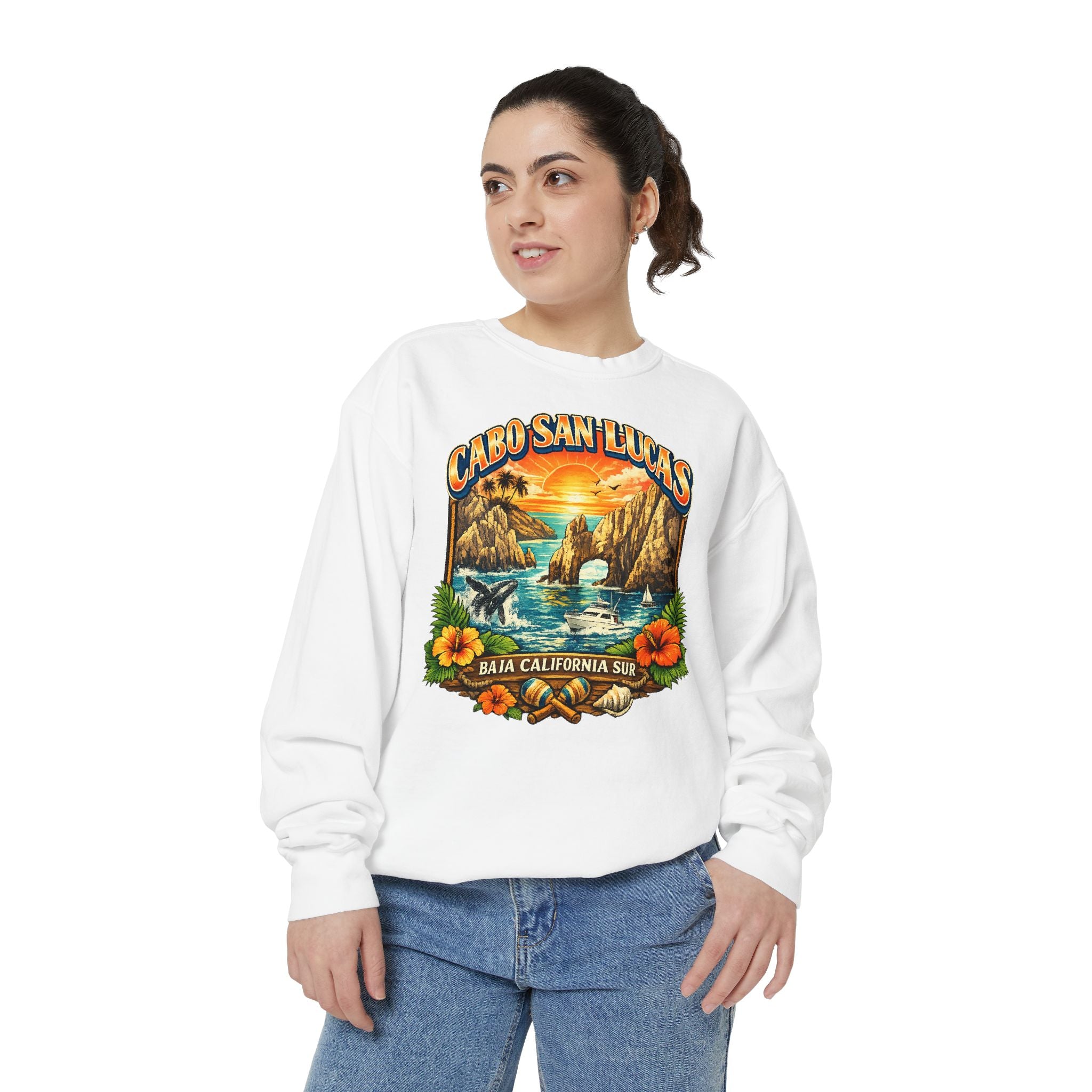 Cabo San Lucas Sunset Sweatshirt — Baja California Surf Crewneck