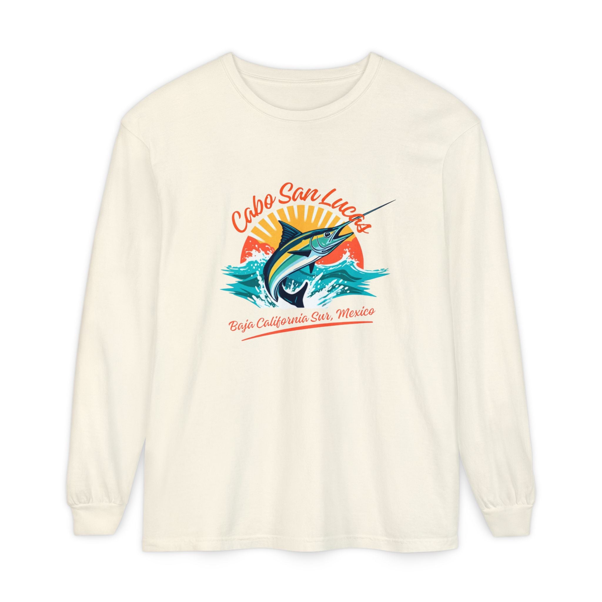 Cabo San Lucas Marlin Sunset Long Sleeve Tee