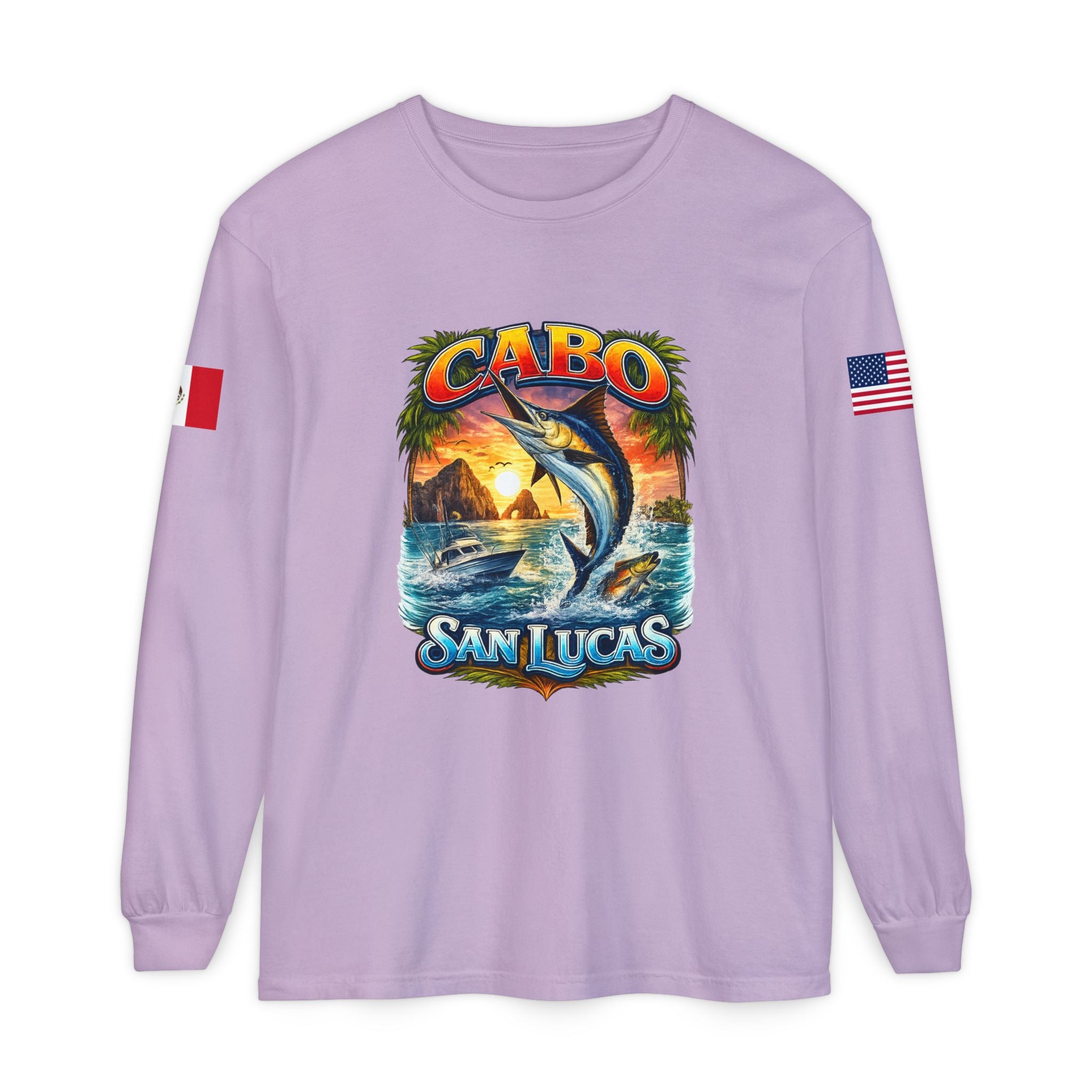 Cabo San Lucas Arch Marlin Long Sleeve T-Shirt