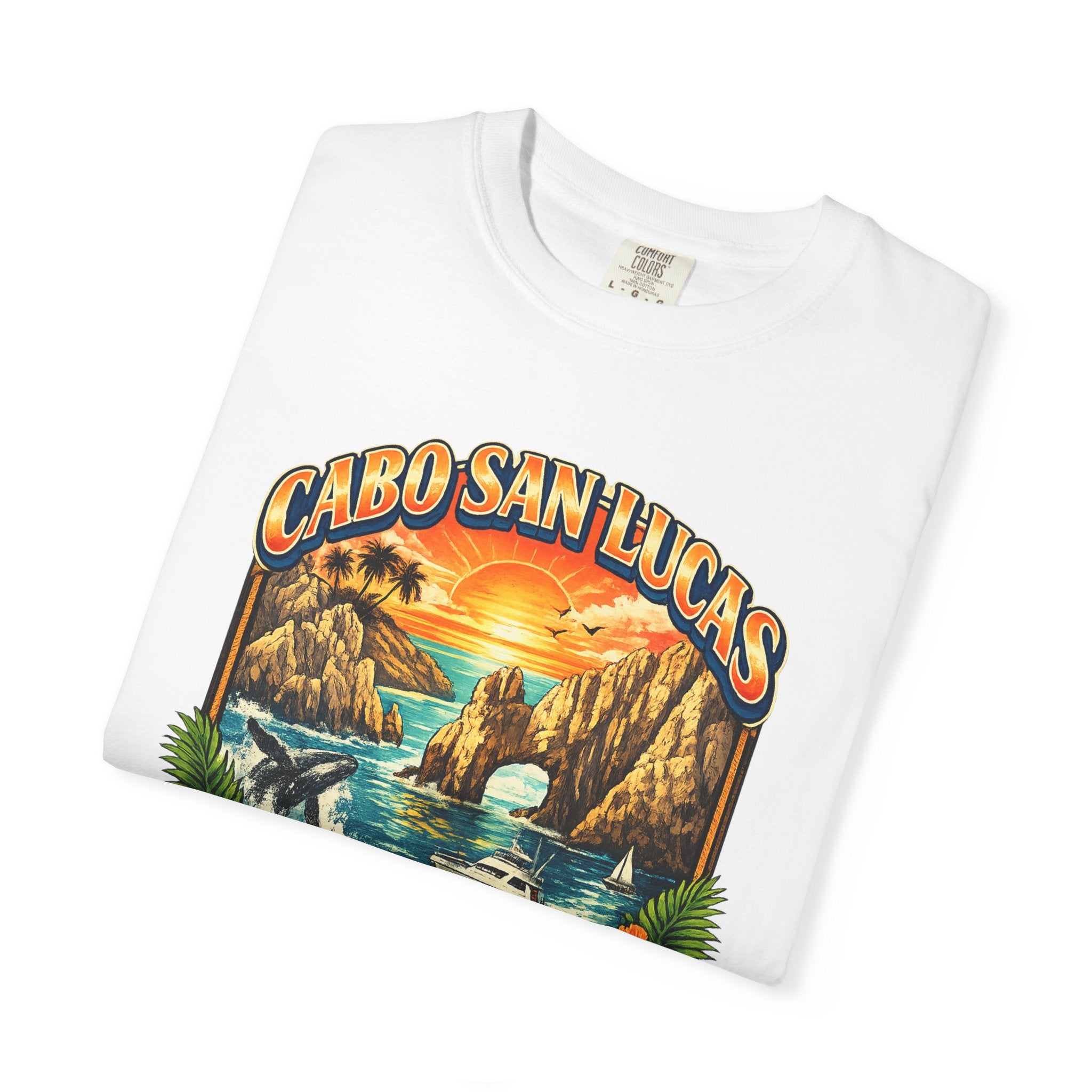 Cabo San Lucas Arch Sunset T-Shirt — Baja California Sur Vacation Tee