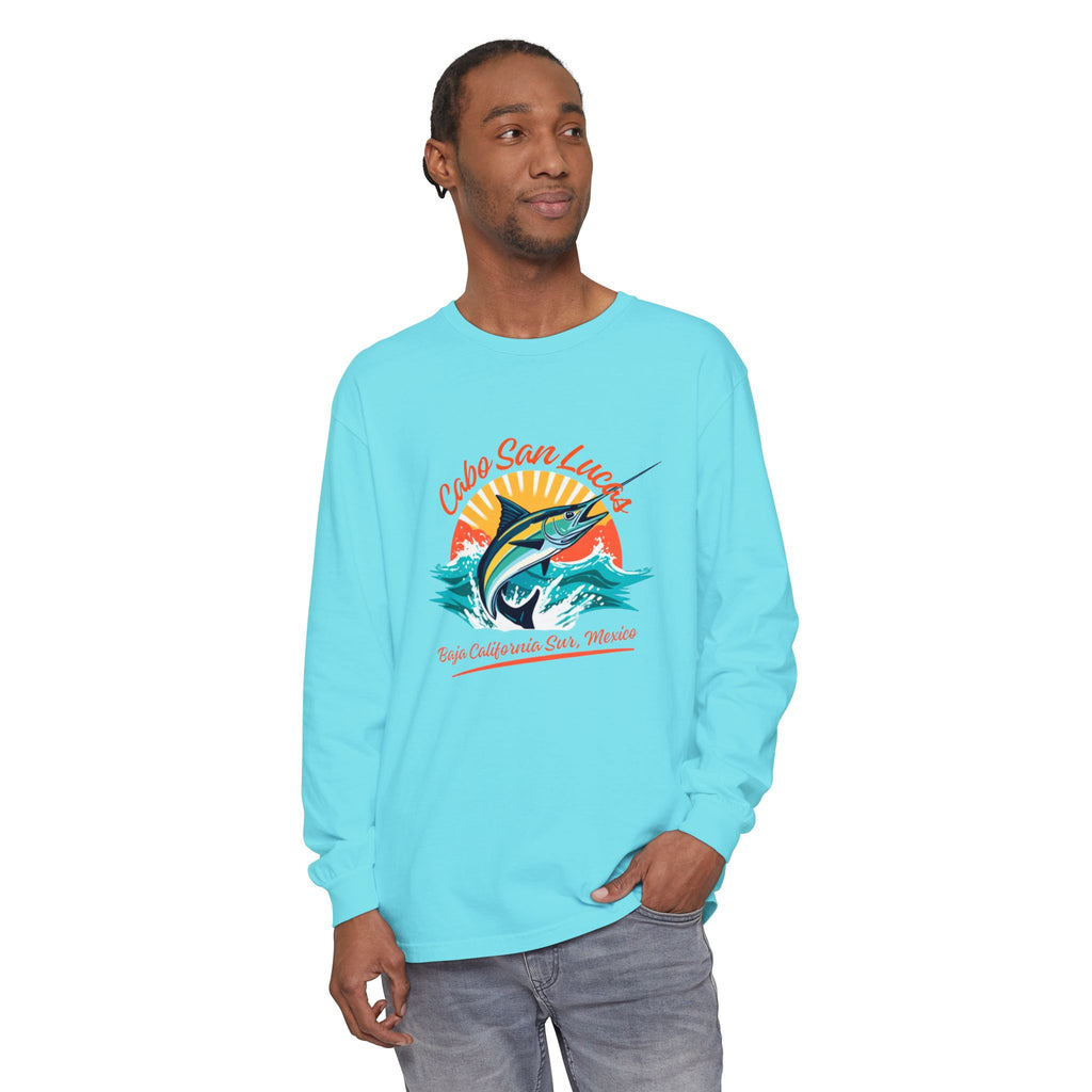 Cabo San Lucas Marlin Sunset Long Sleeve Tee