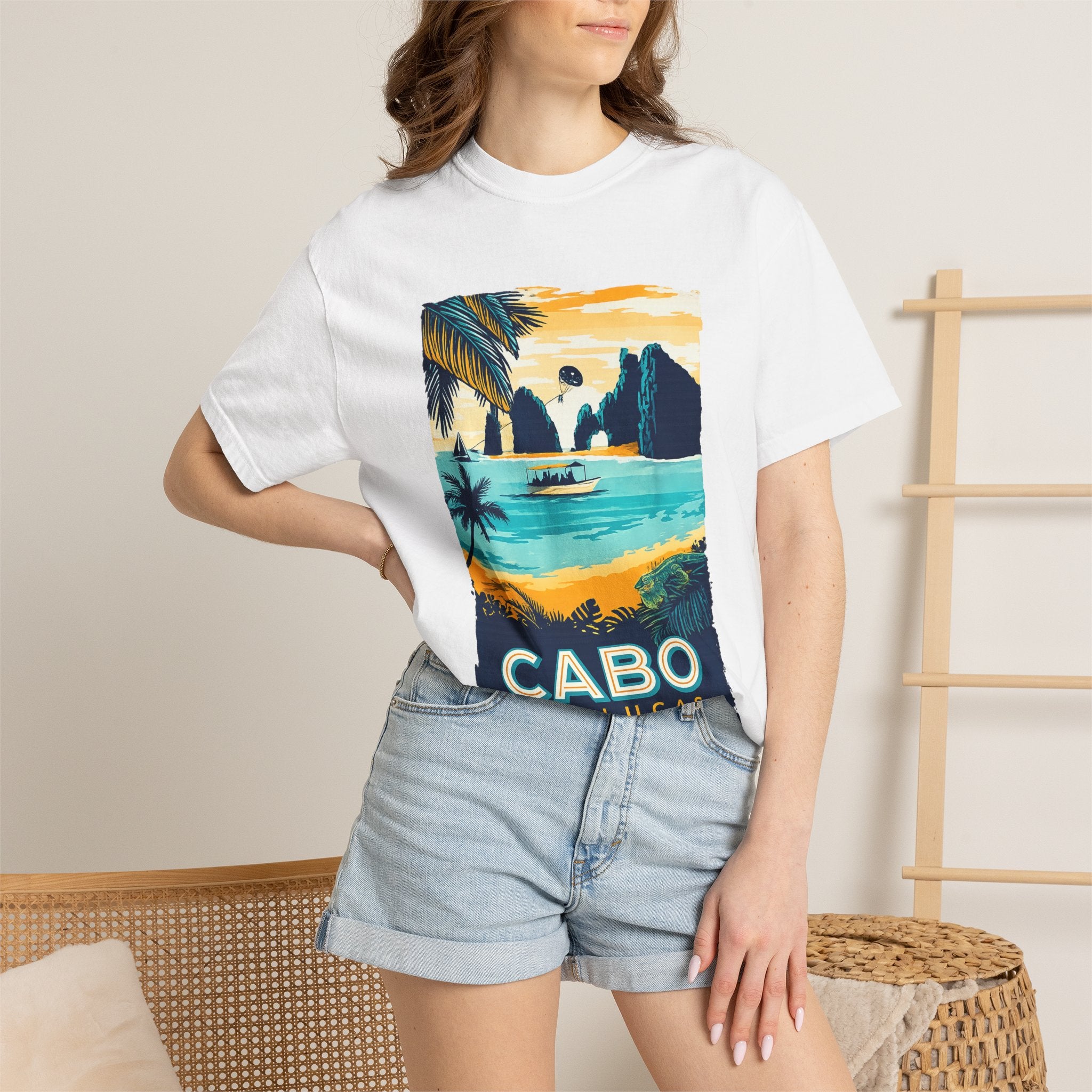 Cabo Paradise Arch T-Shirt — Cabo San Lucas Beach Vibes