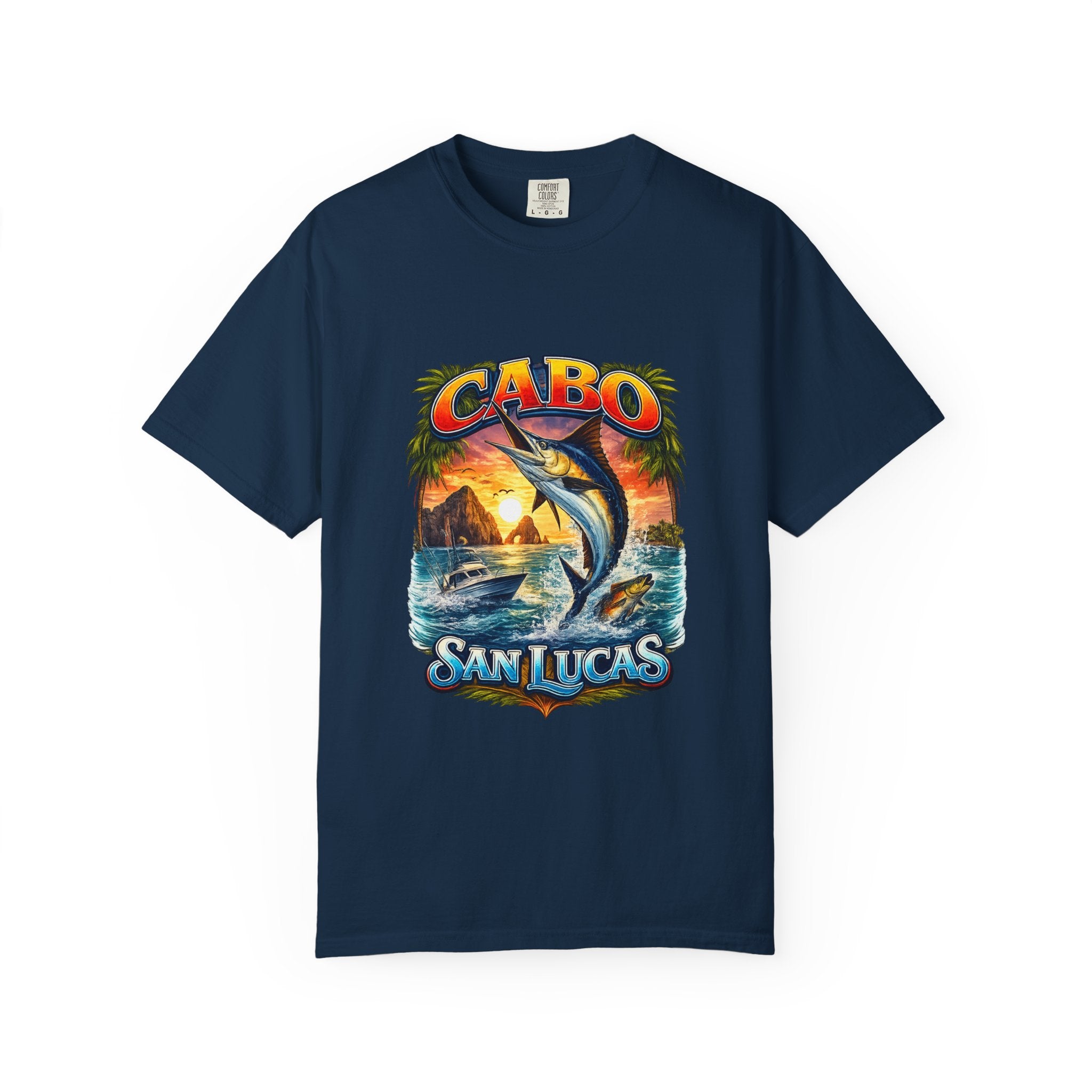 Cabo San Lucas Arch Marlin Fishing T-Shirt