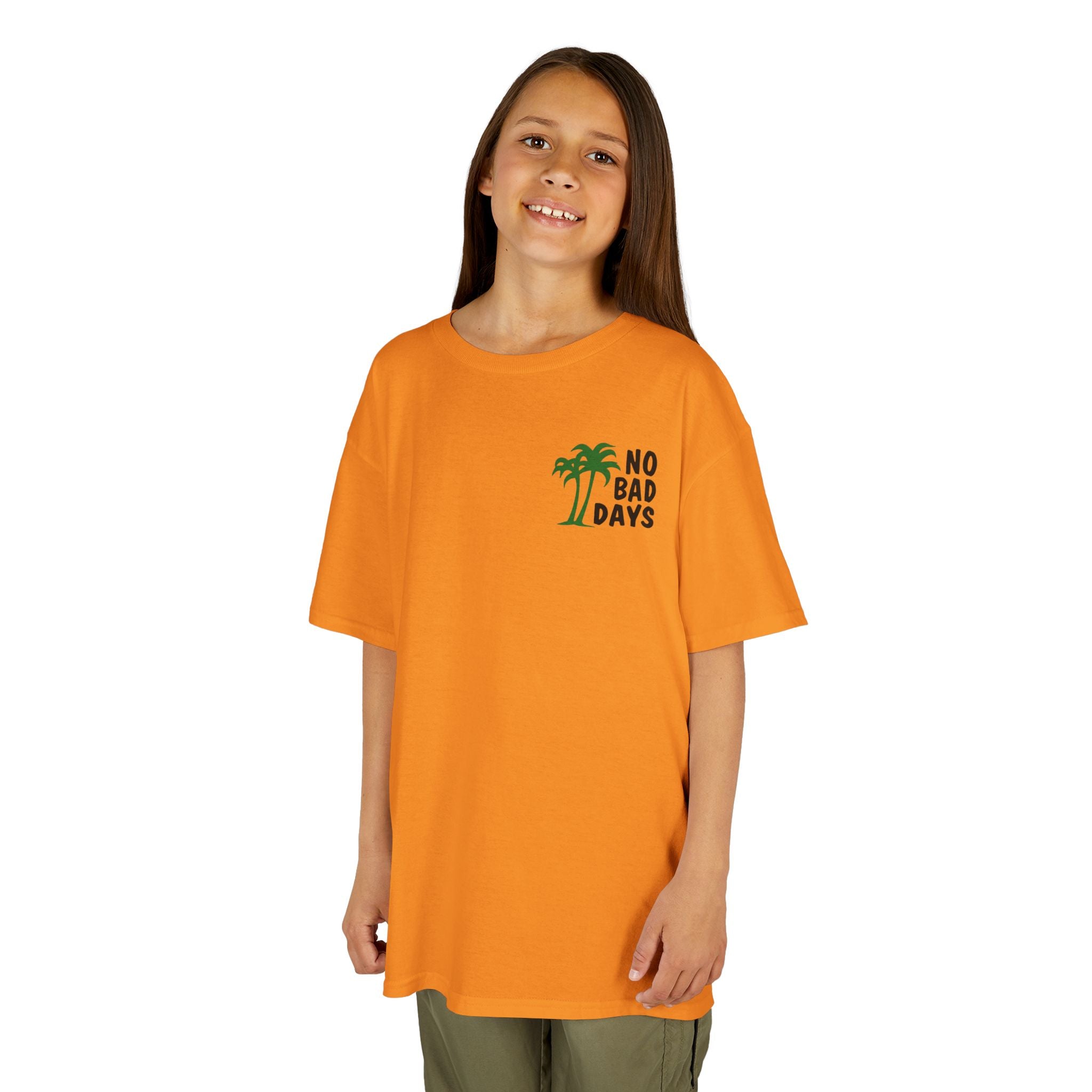 Kids 'No Bad Days' Palm Tree T‑Shirt