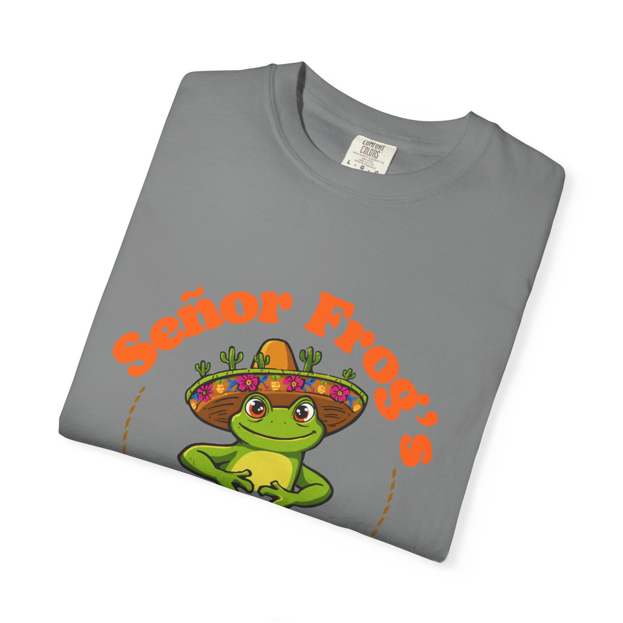 Señor Frog's Cabo San Lucas T-Shirt — Cute Frog Sombrero Mexico Souvenir