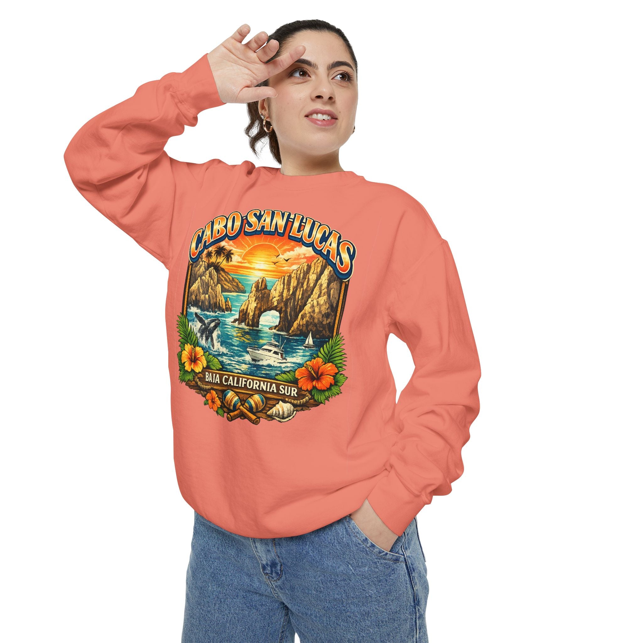 Cabo San Lucas Sunset Sweatshirt — Baja California Surf Crewneck