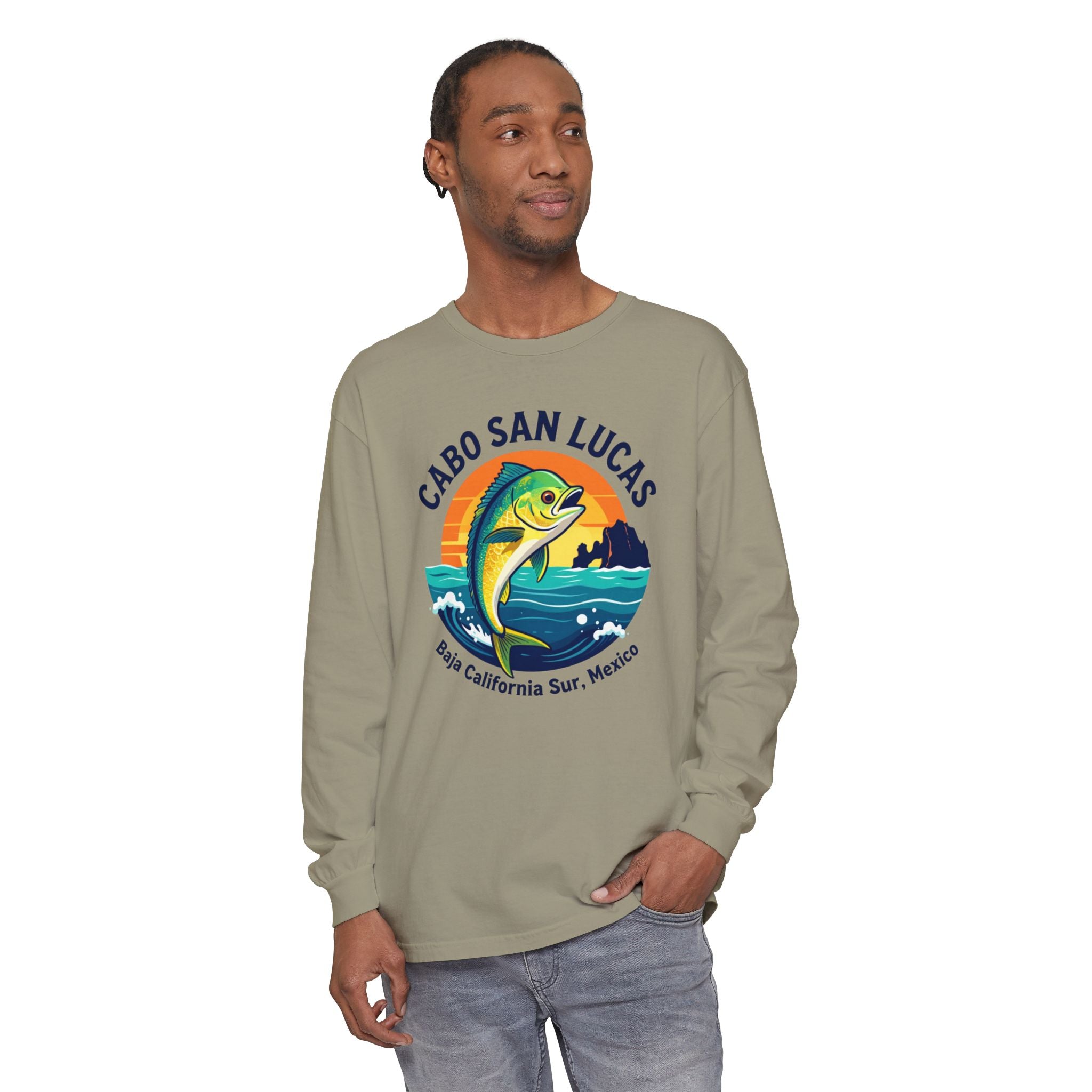 Cabo San Lucas Mahi Fishing Long Sleeve Tee
