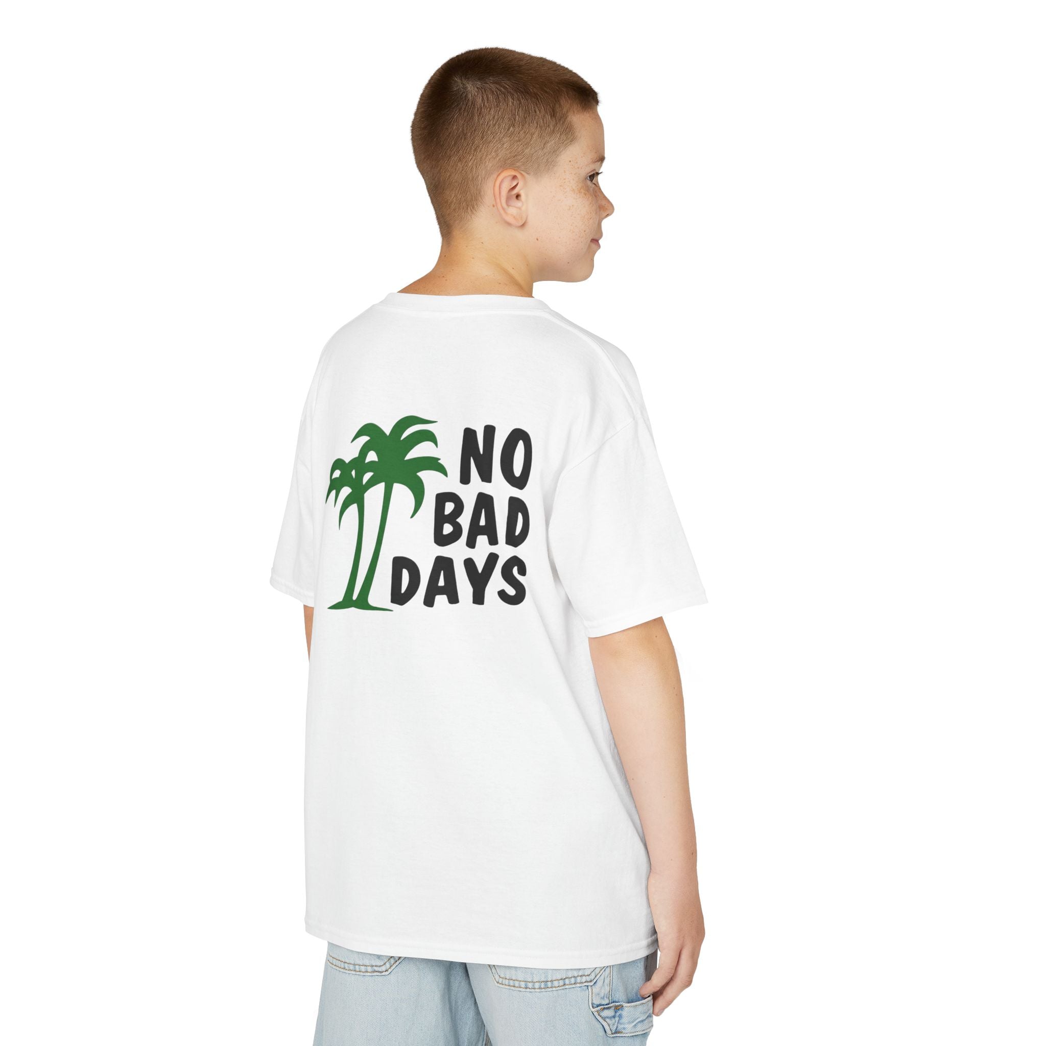 Kids 'No Bad Days' Palm Tree T‑Shirt