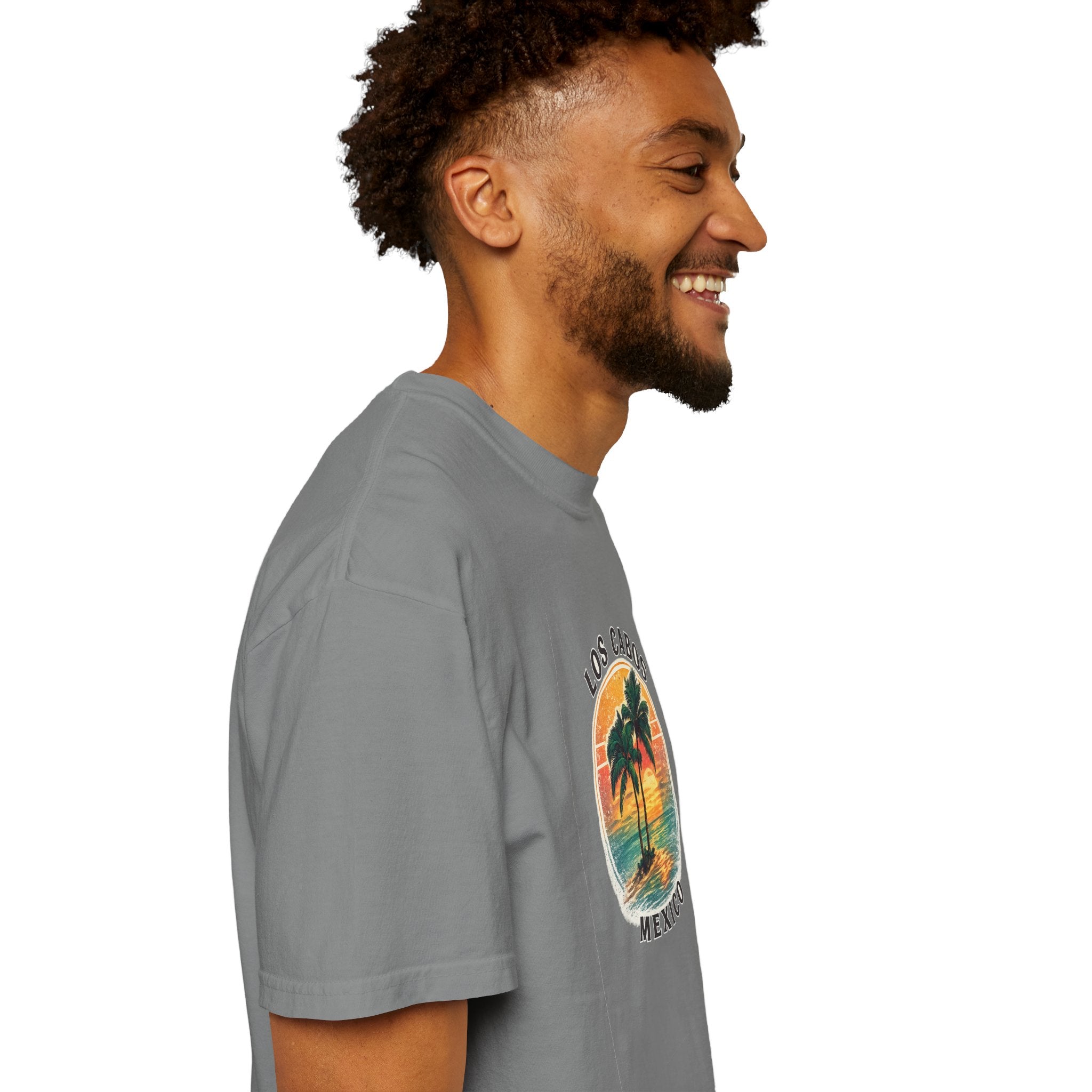 Los Cabos Palms T-Shirt — Tropical Beach Palm Graphic Tee