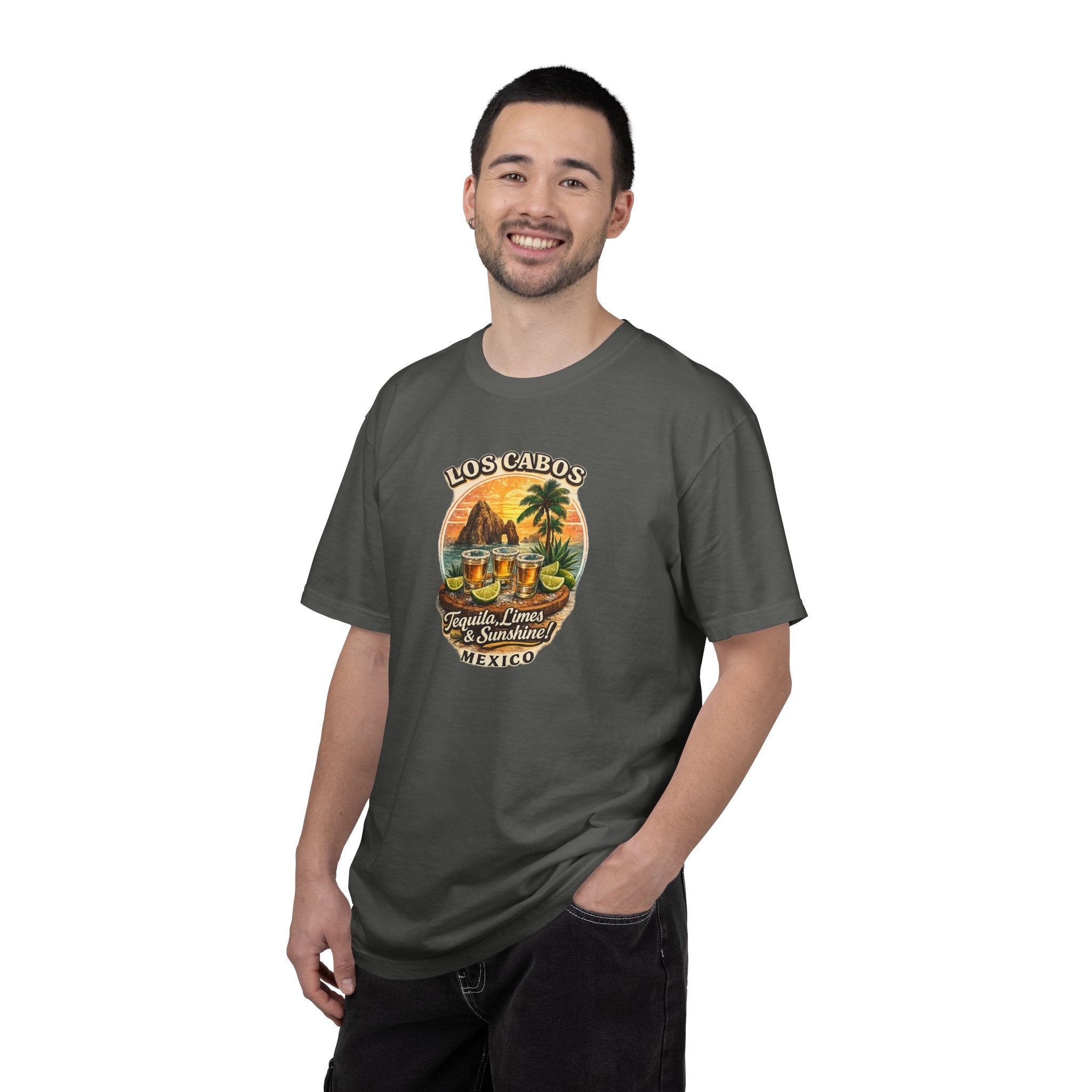 Los Cabos Tequila & Limes T-Shirt — Mexico Beach Vacation Tee