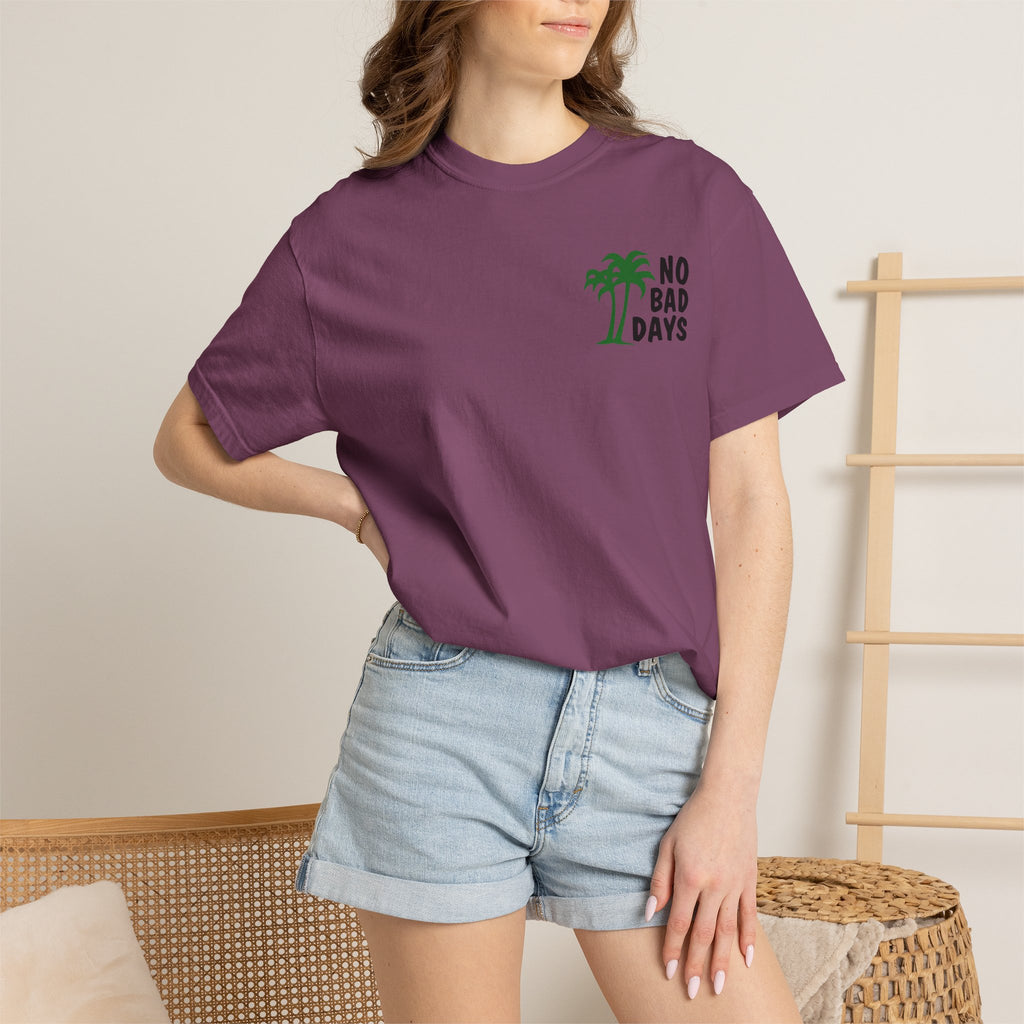 No Bad Days T-Shirt — Cabo Palm Beach Vacation Tee