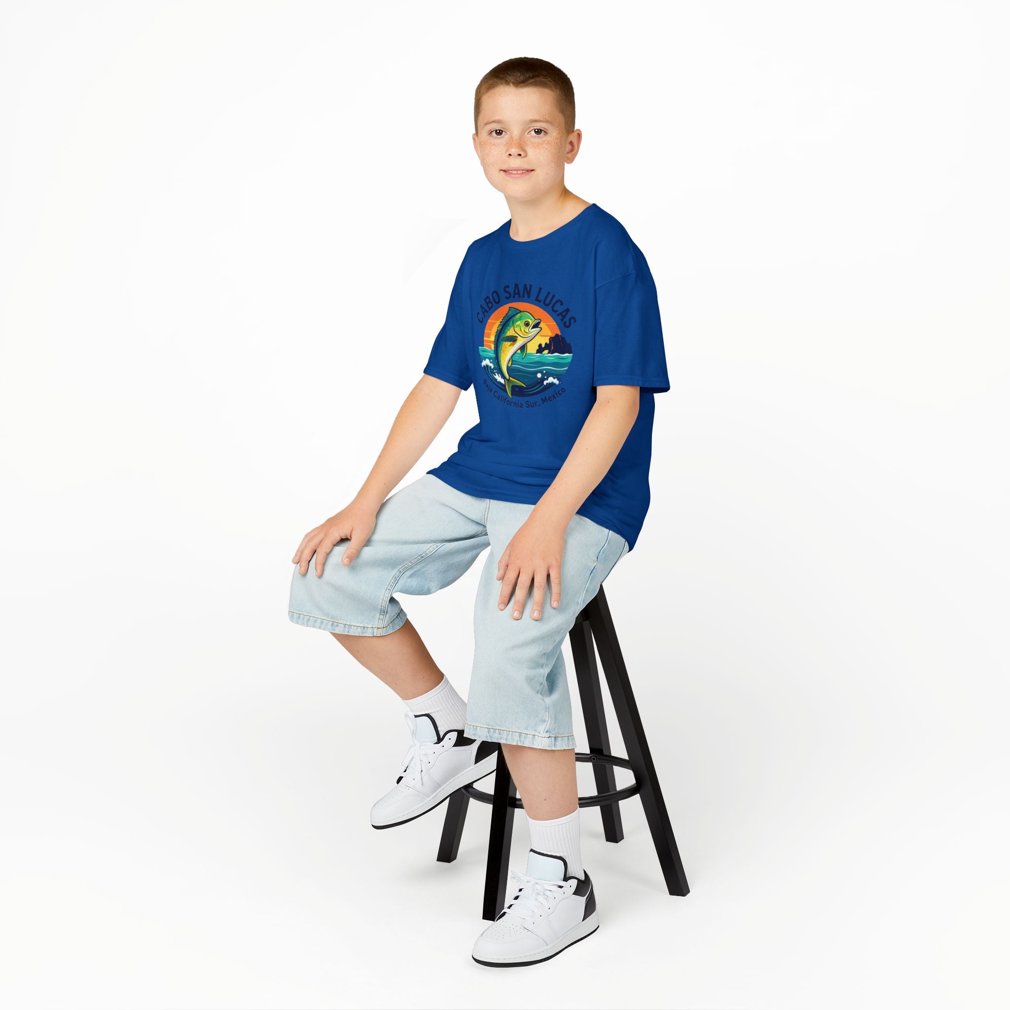 Kids Tee — Cabo San Lucas Mahi Mahi Fishing Souvenir