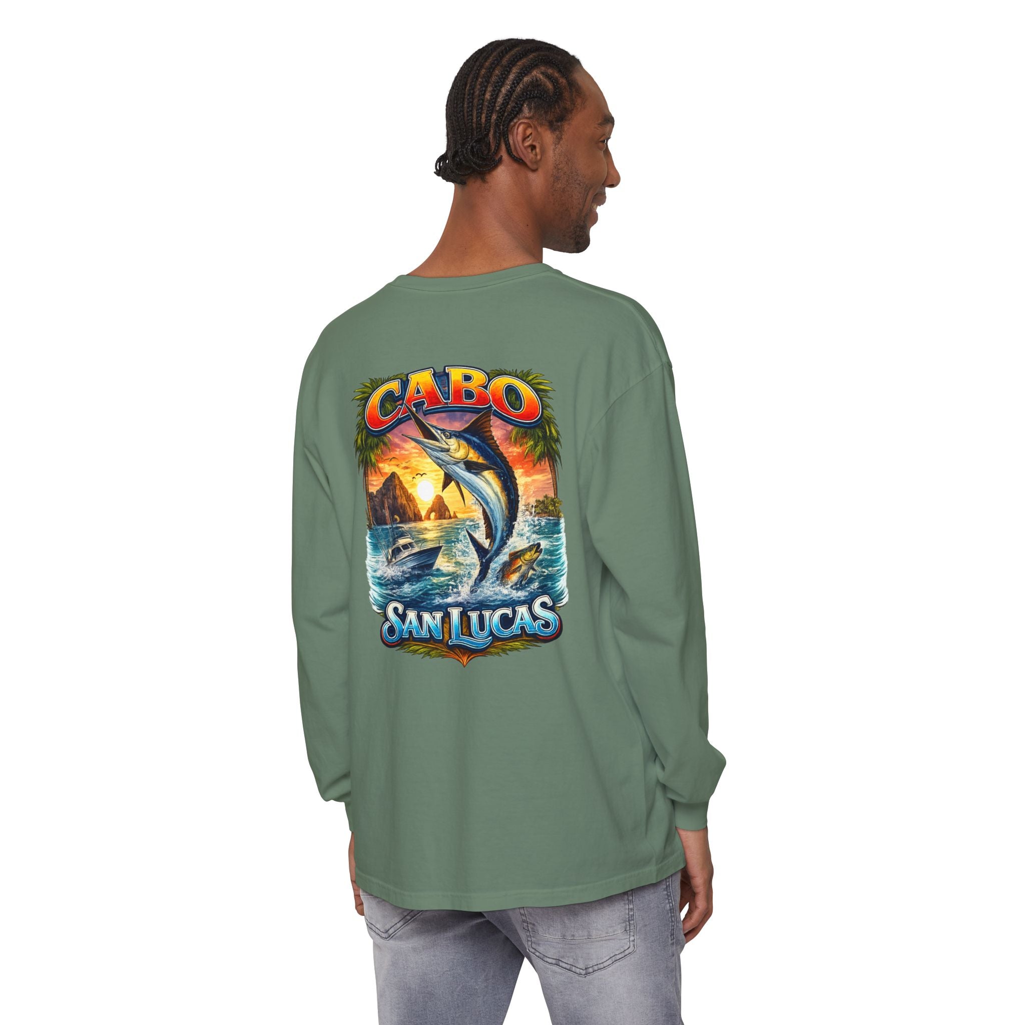 Cabo San Lucas Marlin Long Sleeve Tee