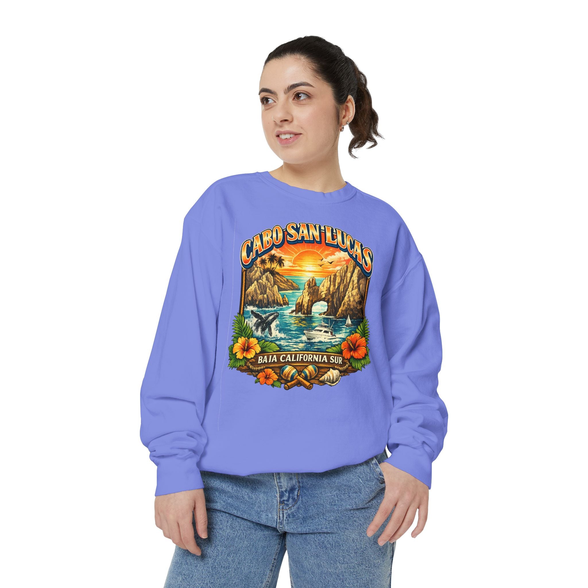 Cabo San Lucas Sunset Sweatshirt — Baja California Surf Crewneck