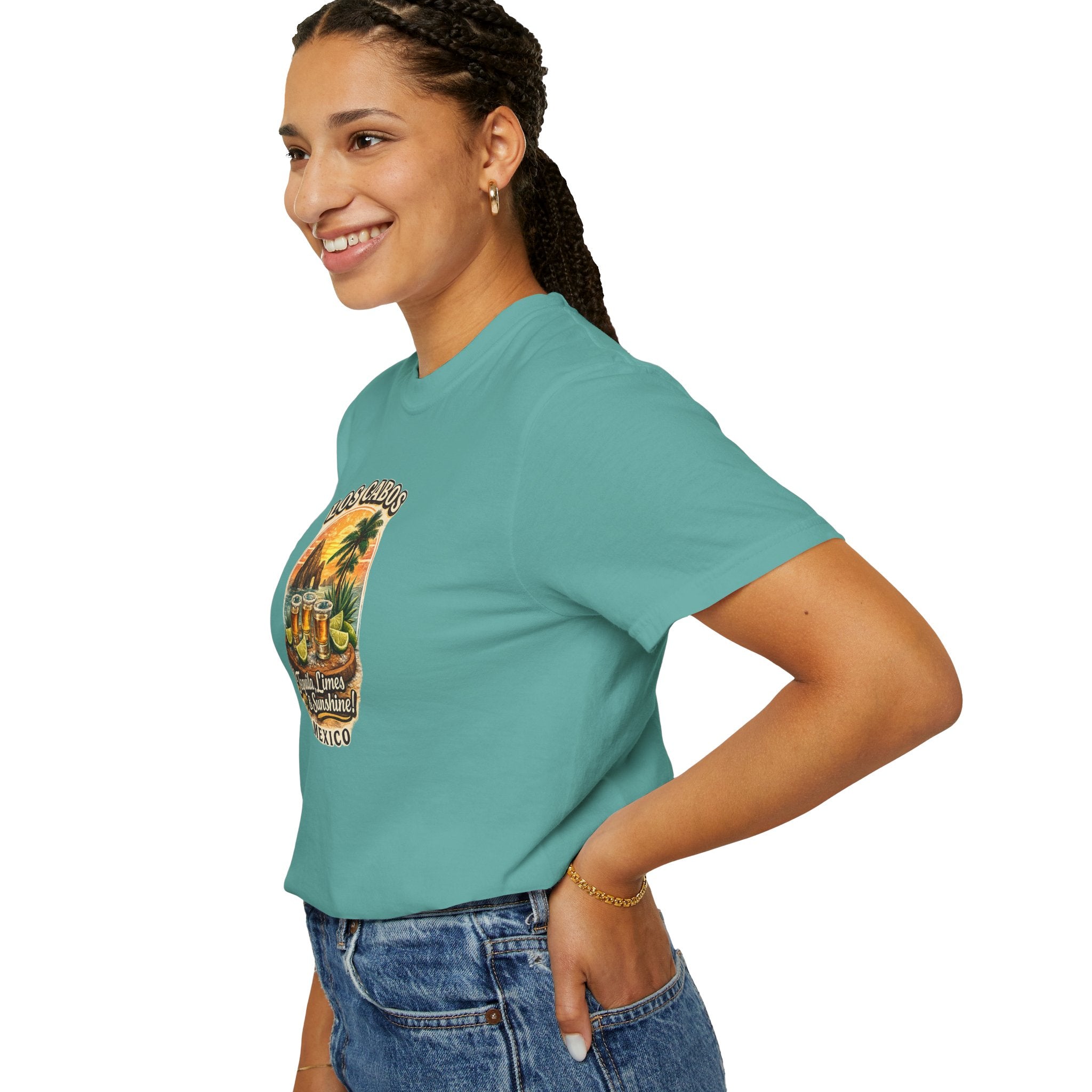 Los Cabos Tequila & Limes T-Shirt — Mexico Beach Vacation Tee