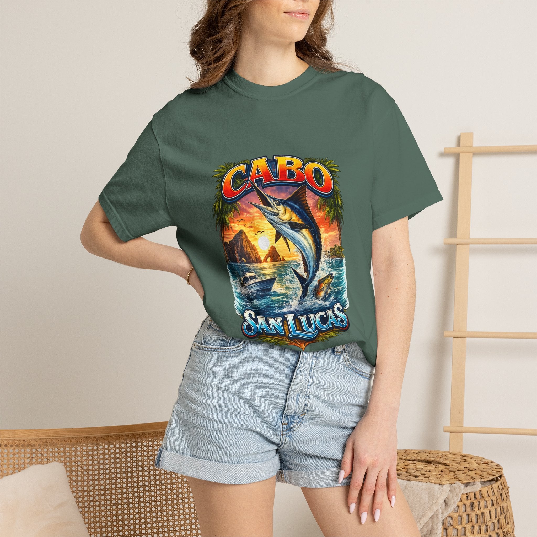 Cabo San Lucas Arch Marlin Fishing T-Shirt