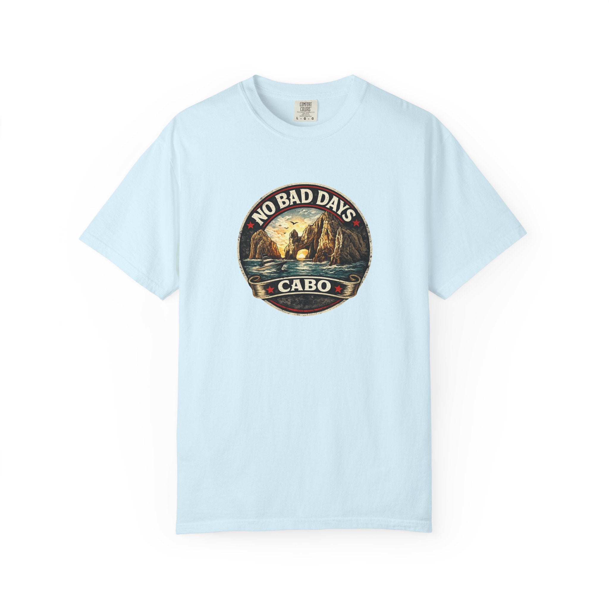 No Bad Days Cabo T-Shirt — Sunset Beach Vintage Graphic Tee