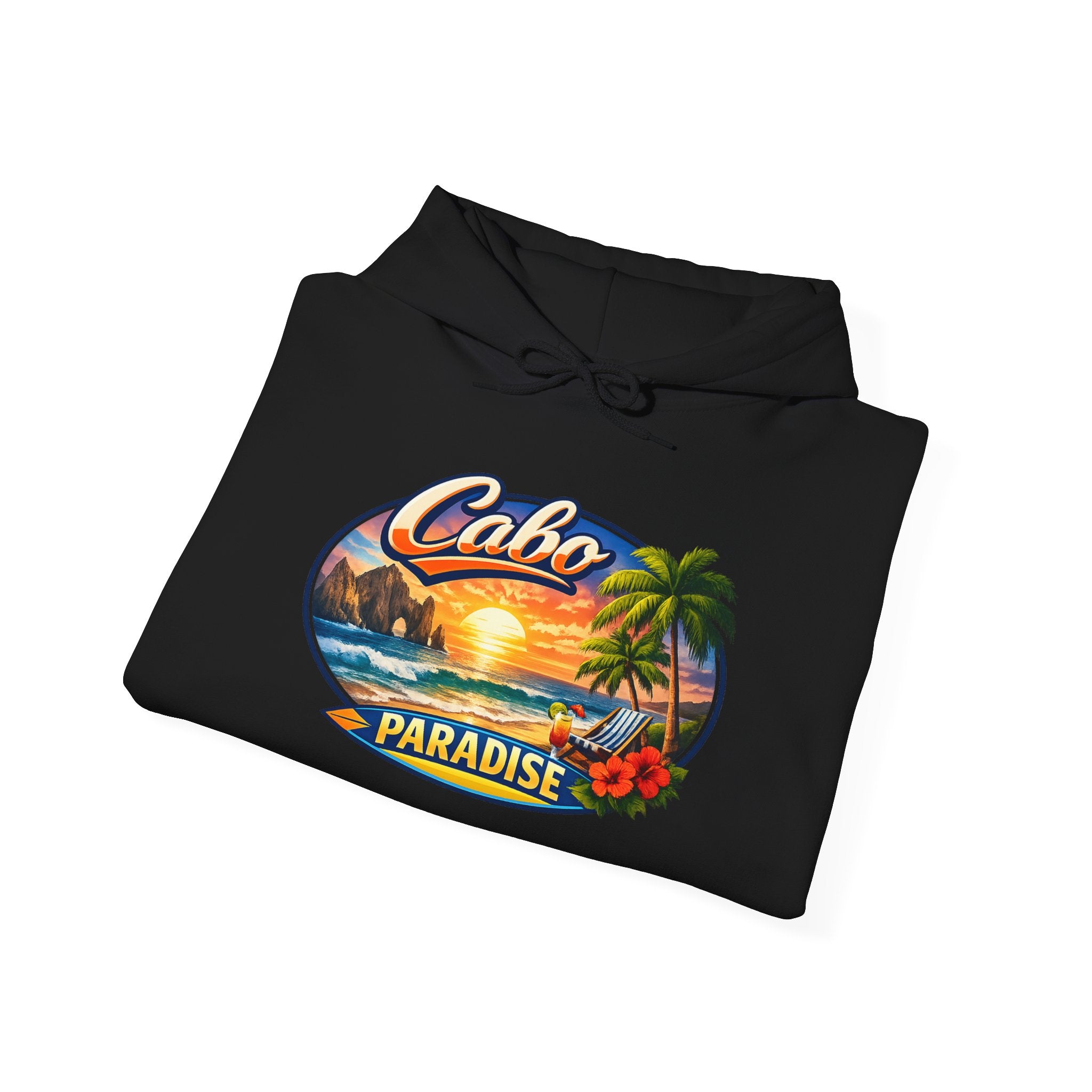 Cabo San Lucas Arch Hoodie — Beach Arch Graphic Sweatshirt