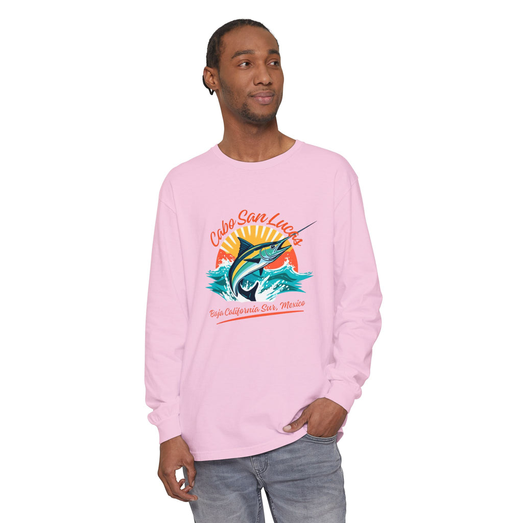 Cabo San Lucas Marlin Sunset Long Sleeve Tee