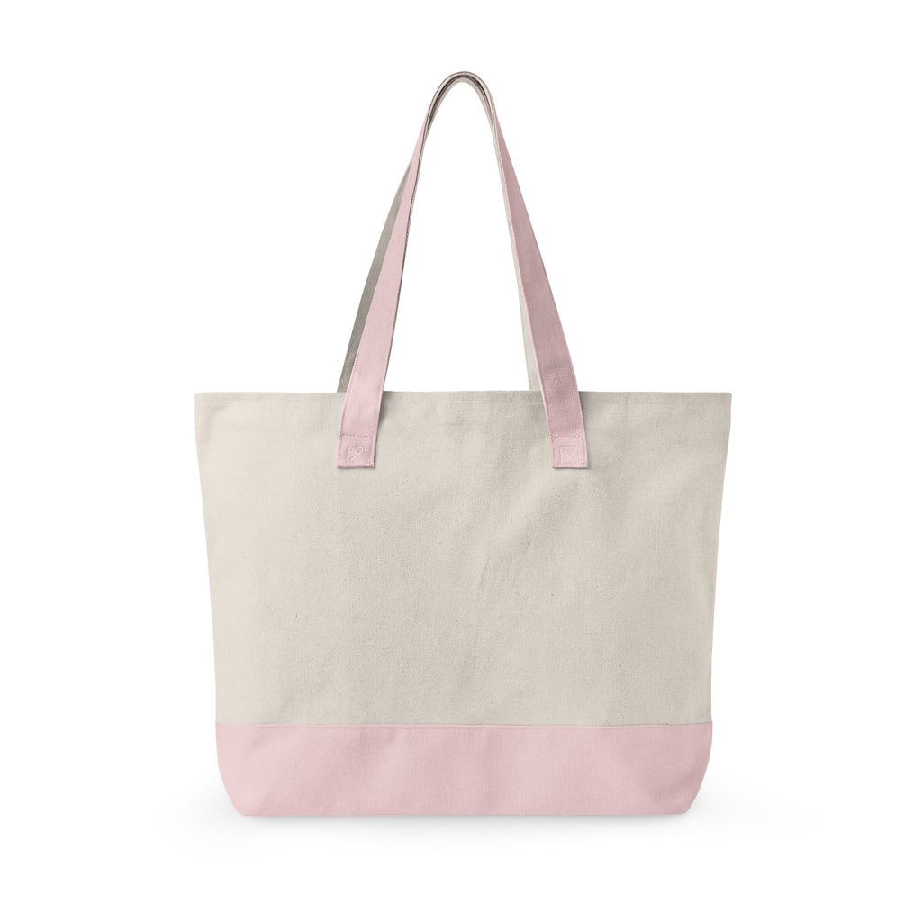 Cabo San Lucas Arch Zippered Canvas Tote — Beach Travel Tote Bag