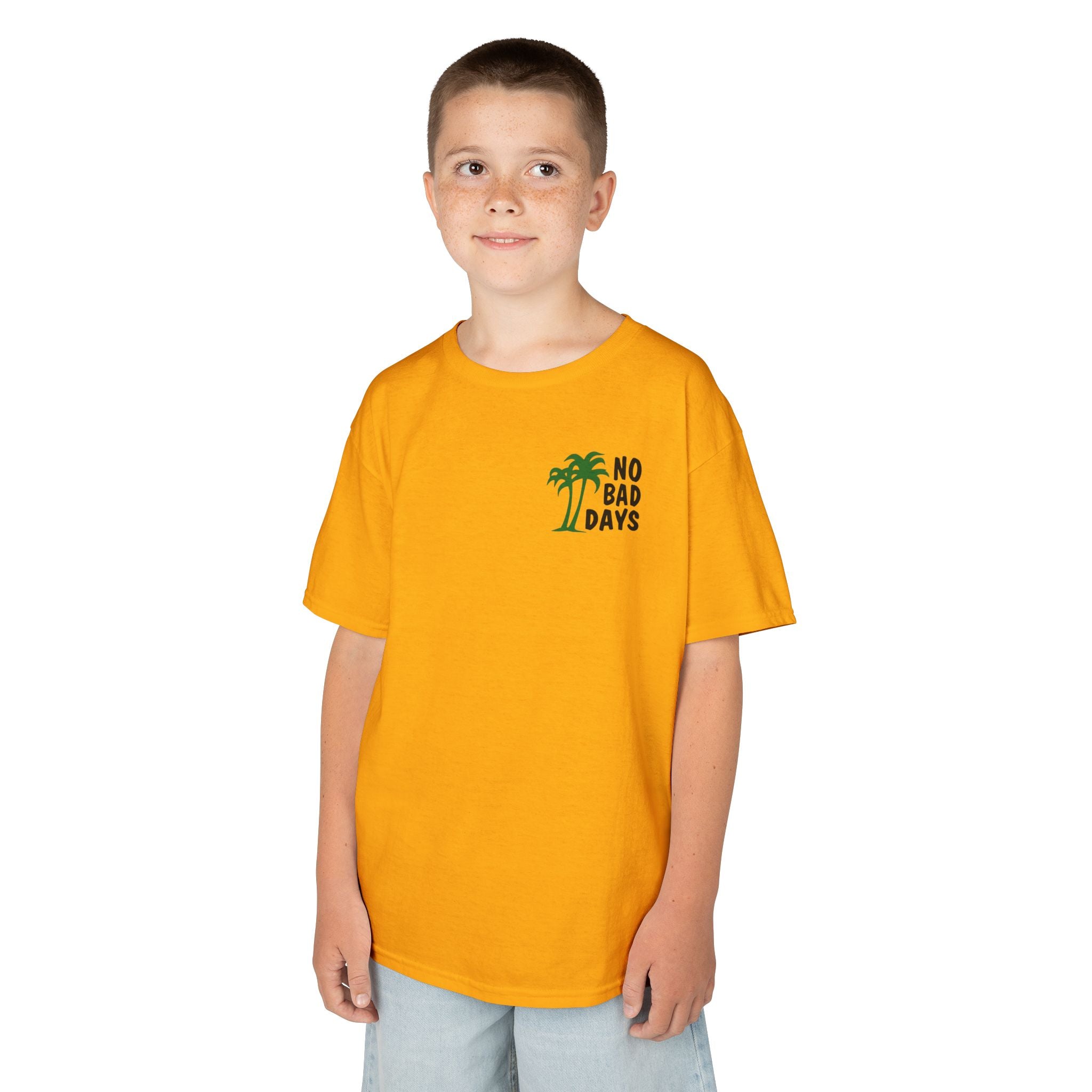 Kids 'No Bad Days' Palm Tree T‑Shirt