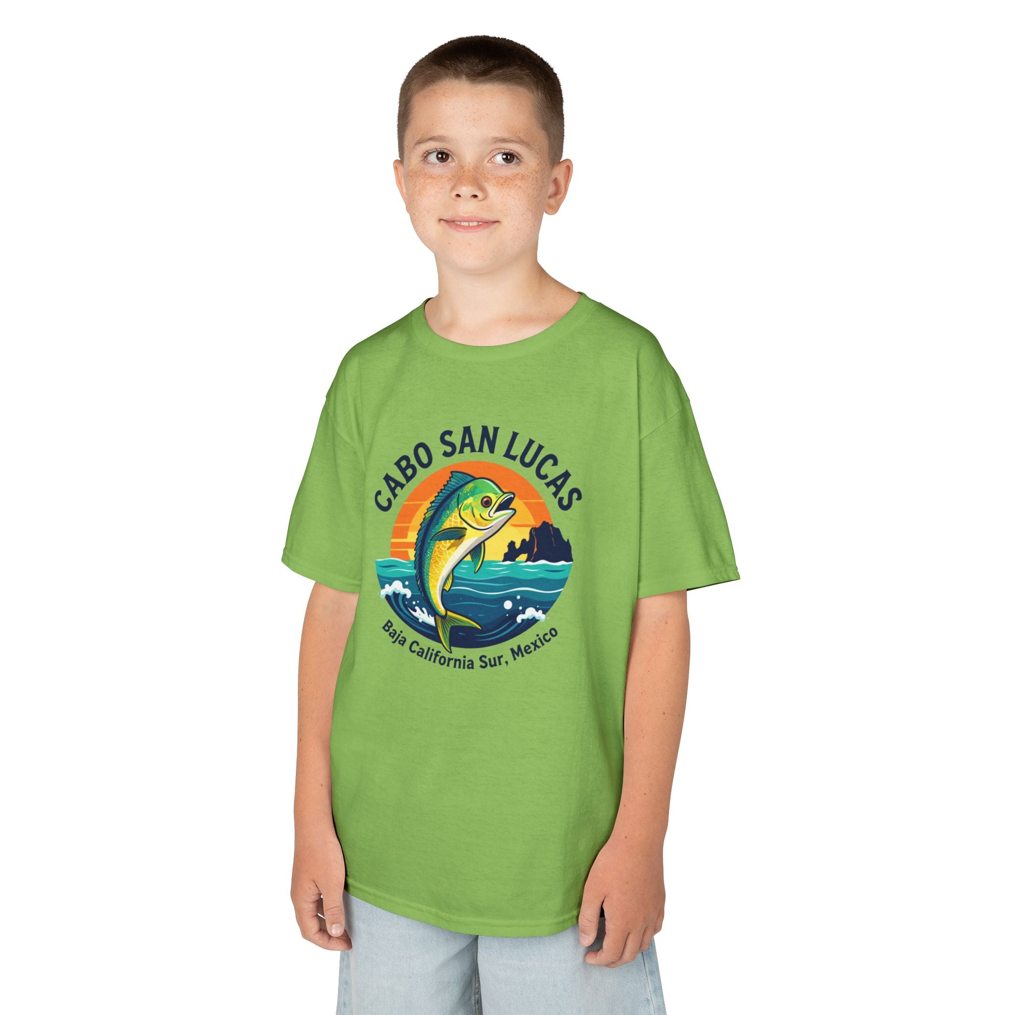Kids Tee — Cabo San Lucas Mahi Mahi Fishing Souvenir