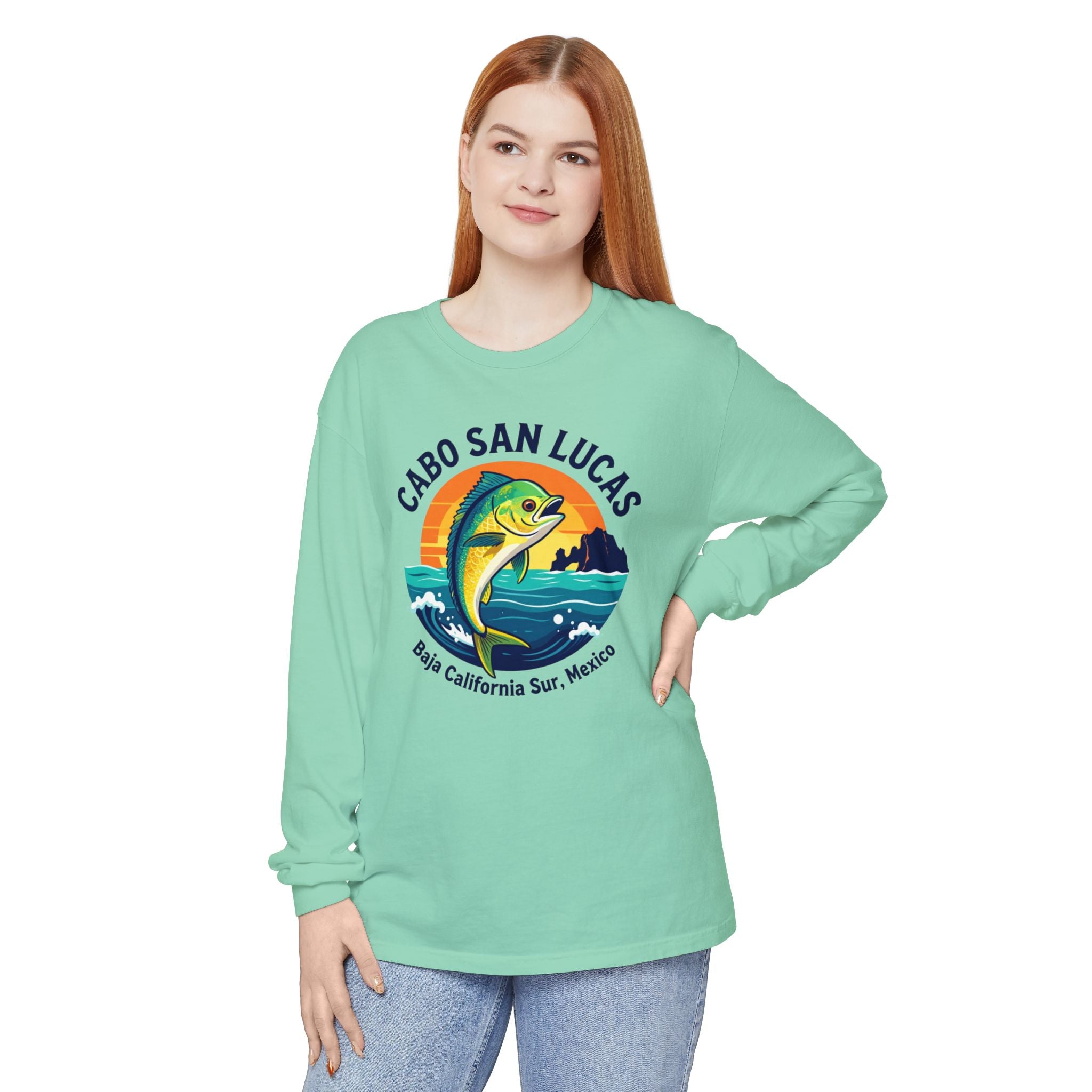 Cabo San Lucas Mahi Fishing Long Sleeve Tee