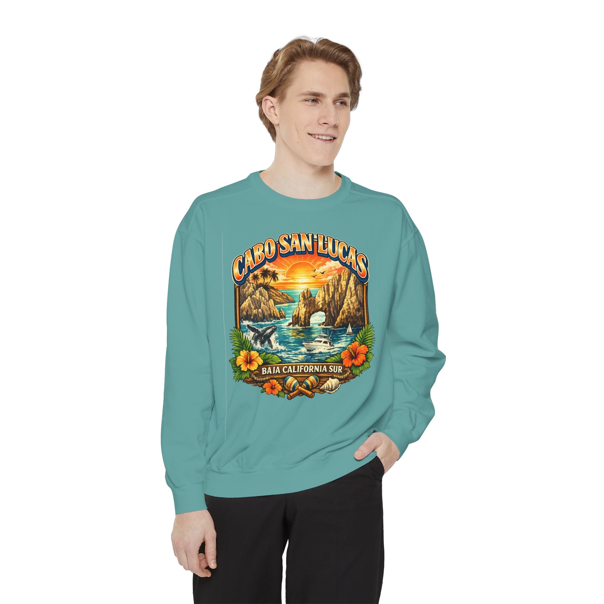 Cabo San Lucas Sunset Sweatshirt — Baja California Surf Crewneck