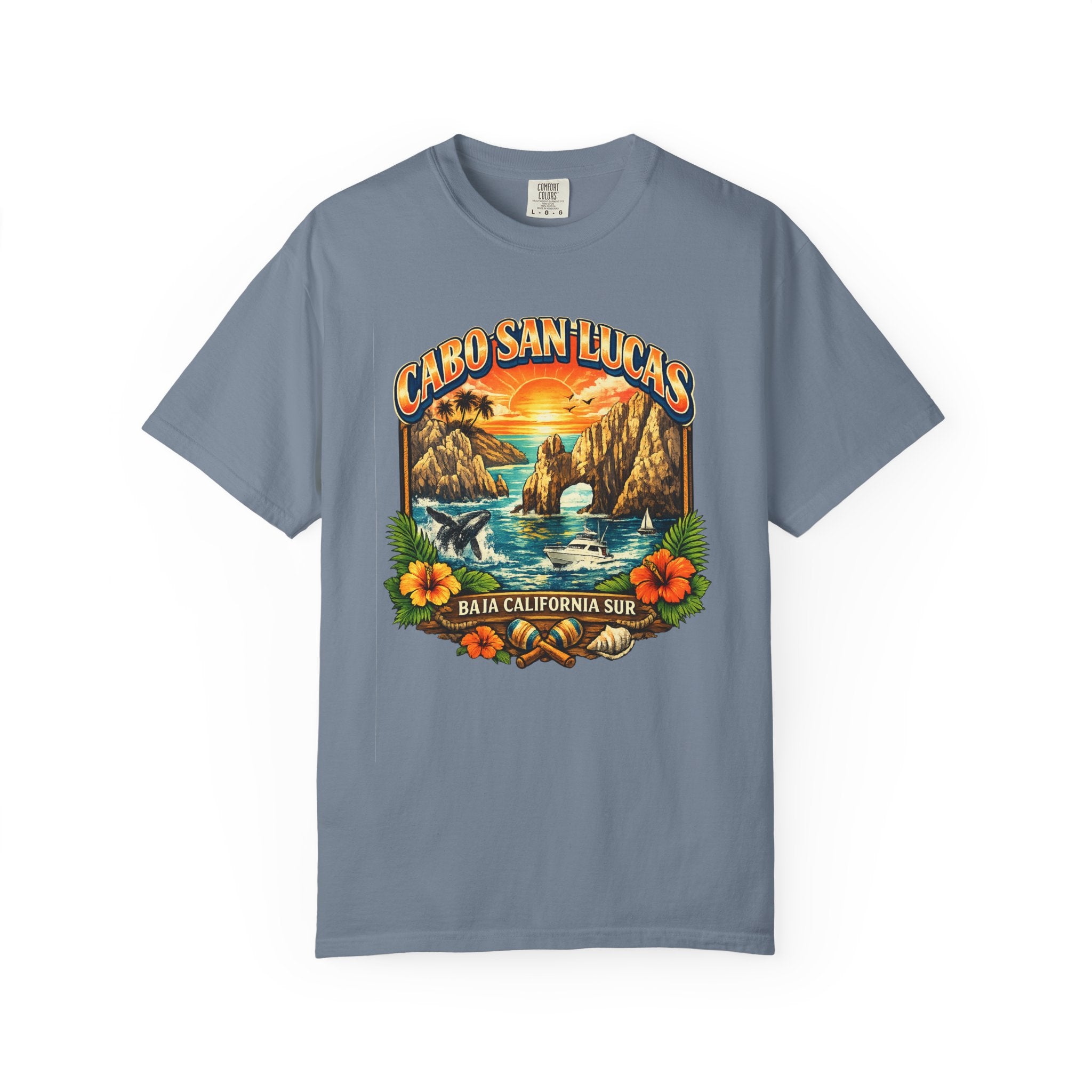 Cabo San Lucas Arch Sunset T-Shirt — Baja California Sur Vacation Tee