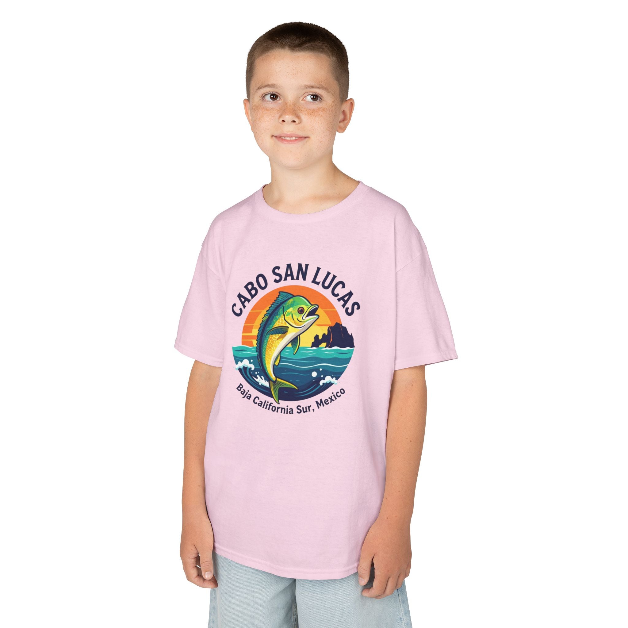 Kids Tee — Cabo San Lucas Mahi Mahi Fishing Souvenir