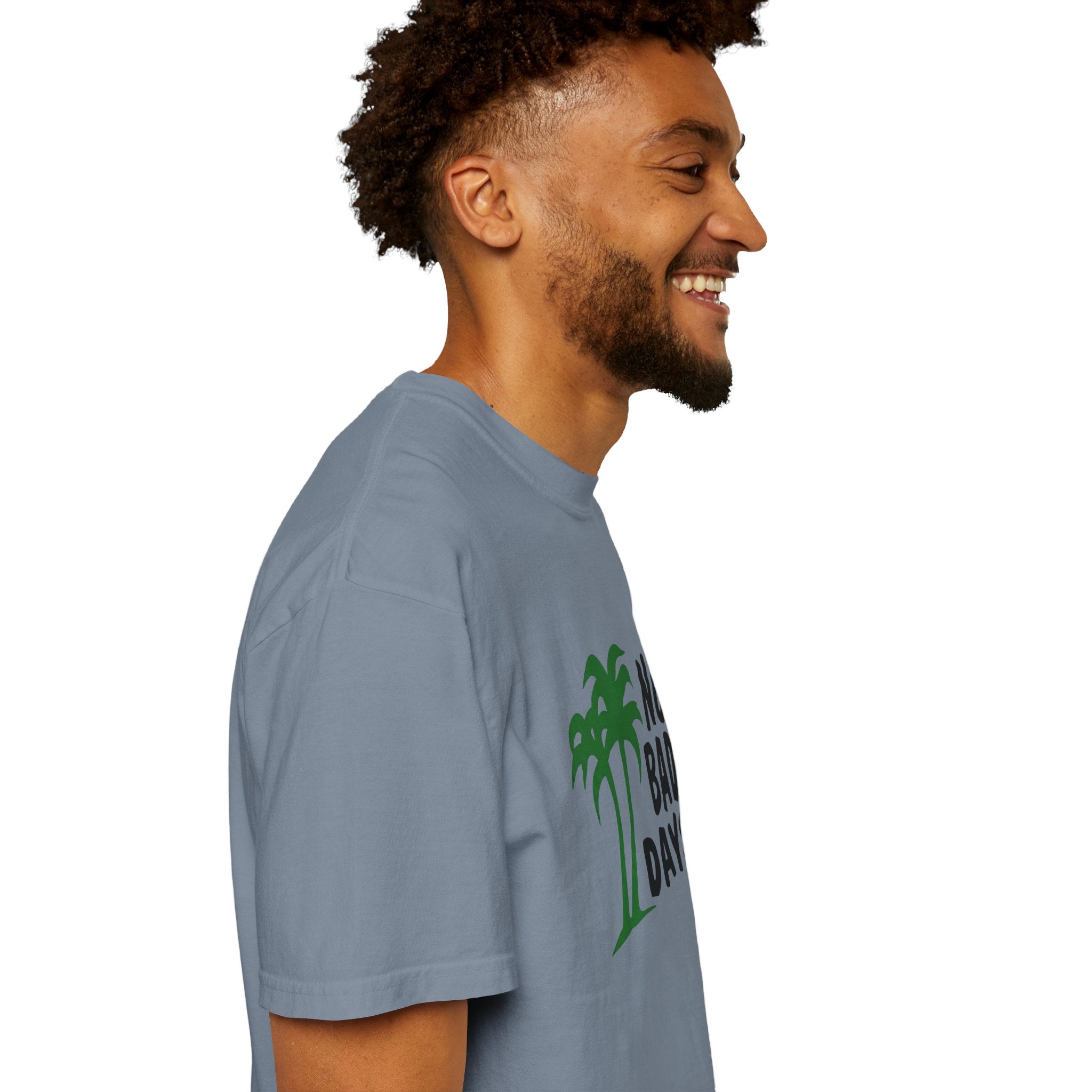 No Bad Days Palm Tree T-Shirt — Casual Beach Vibe Graphic Tee