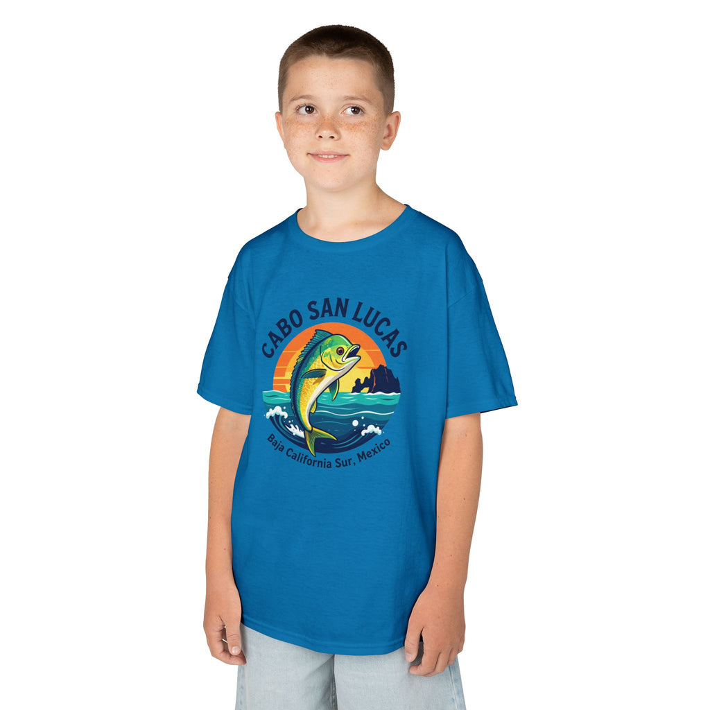 Kids Tee — Cabo San Lucas Mahi Mahi Fishing Souvenir