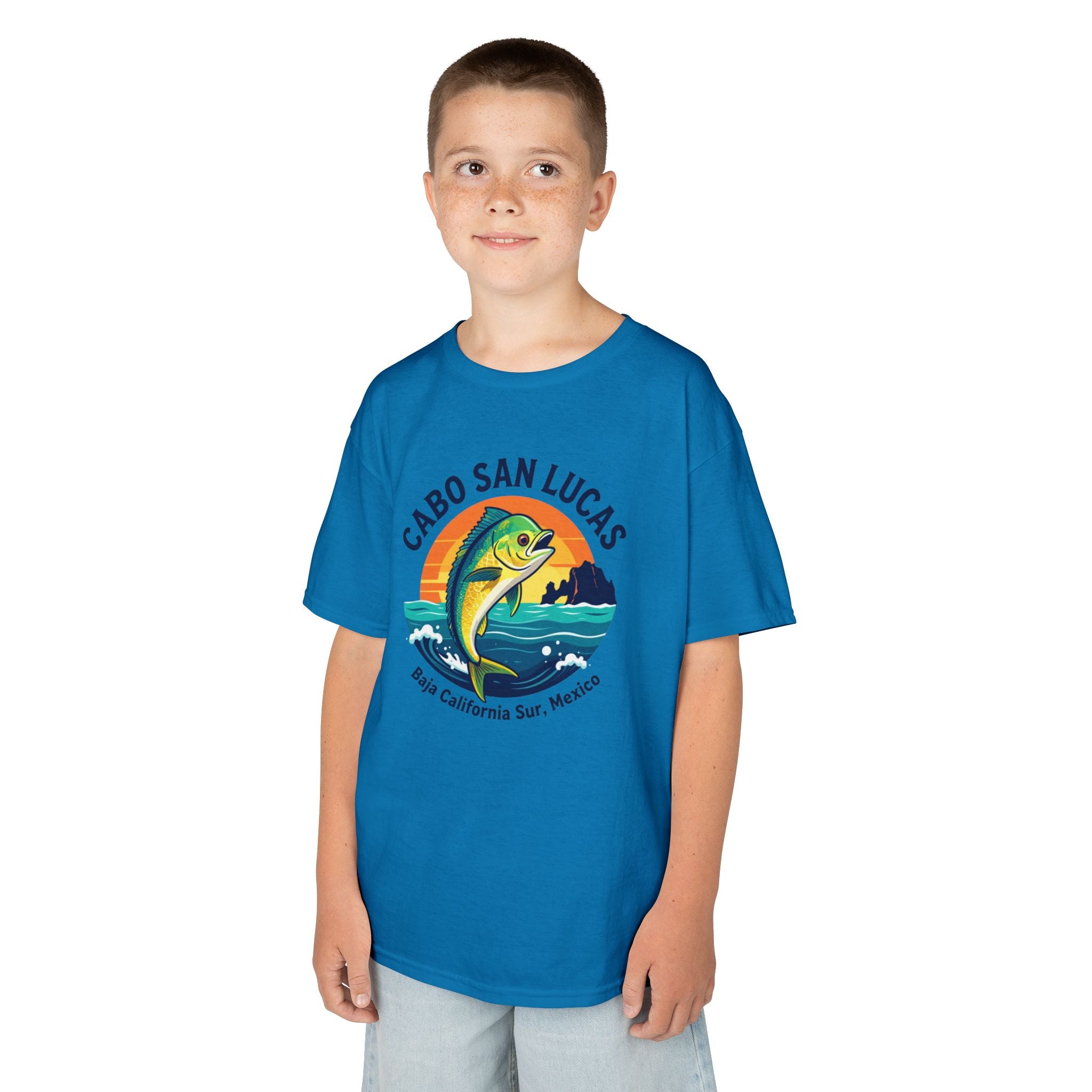 Kids Tee — Cabo San Lucas Mahi Mahi Fishing Souvenir