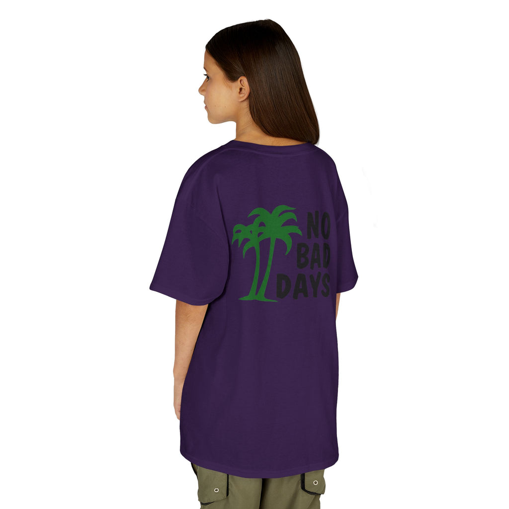 Kids 'No Bad Days' Palm Tree T‑Shirt