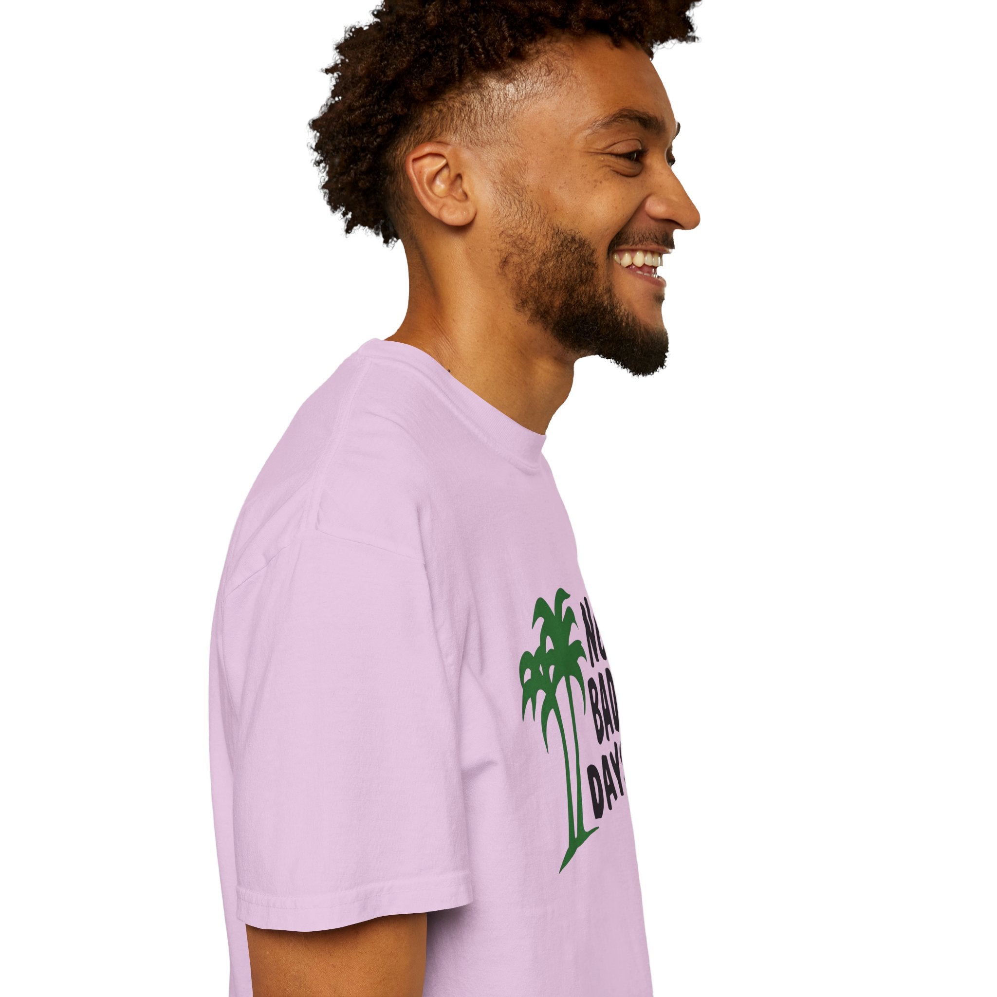 No Bad Days Palm Tree T-Shirt — Casual Beach Vibe Graphic Tee