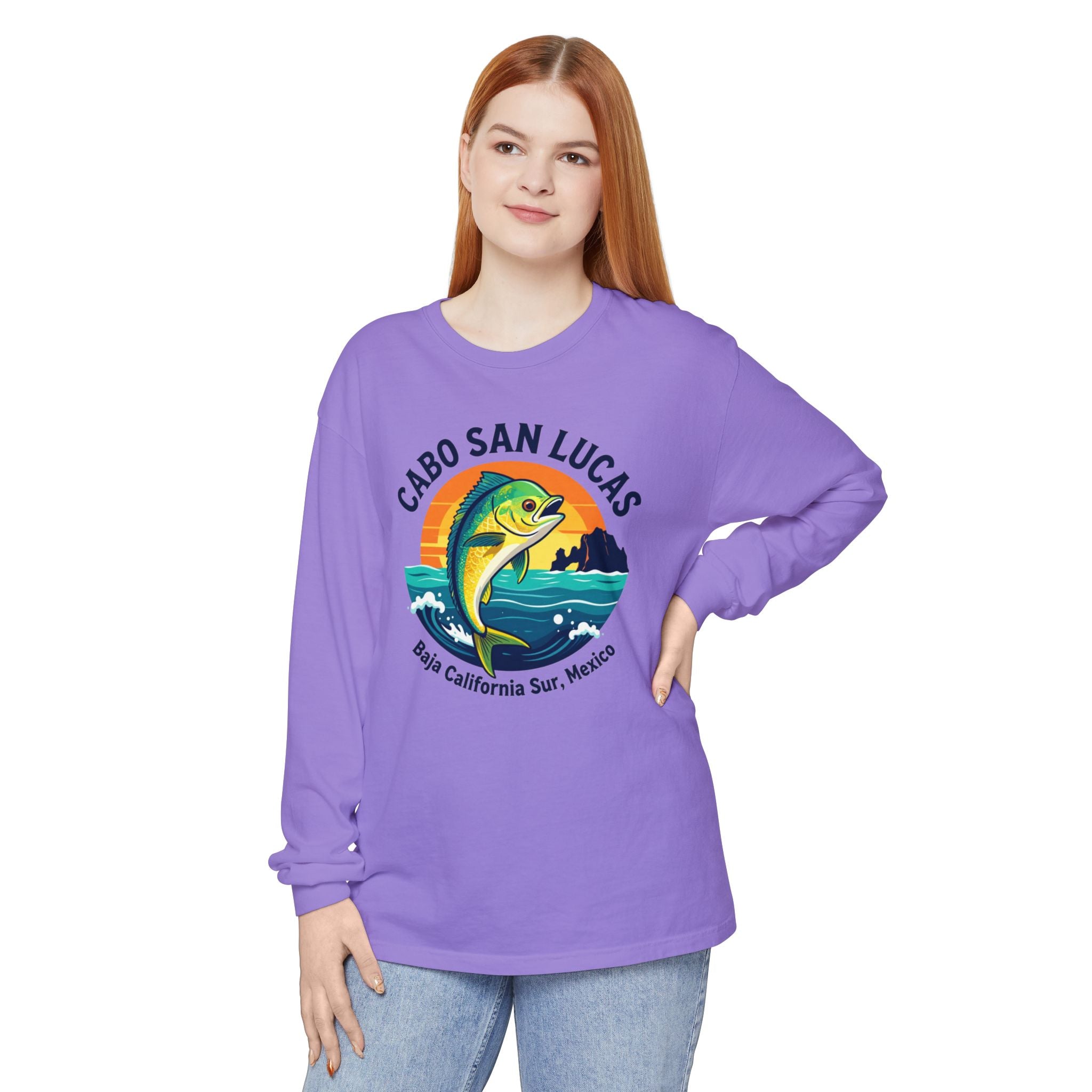 Cabo San Lucas Mahi Fishing Long Sleeve Tee